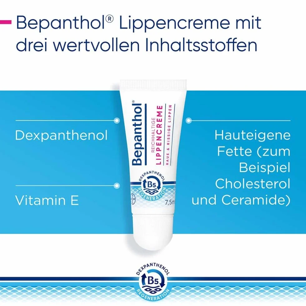Bepanthol Krem do ust 7,5 ml na szorstkie i popękane usta