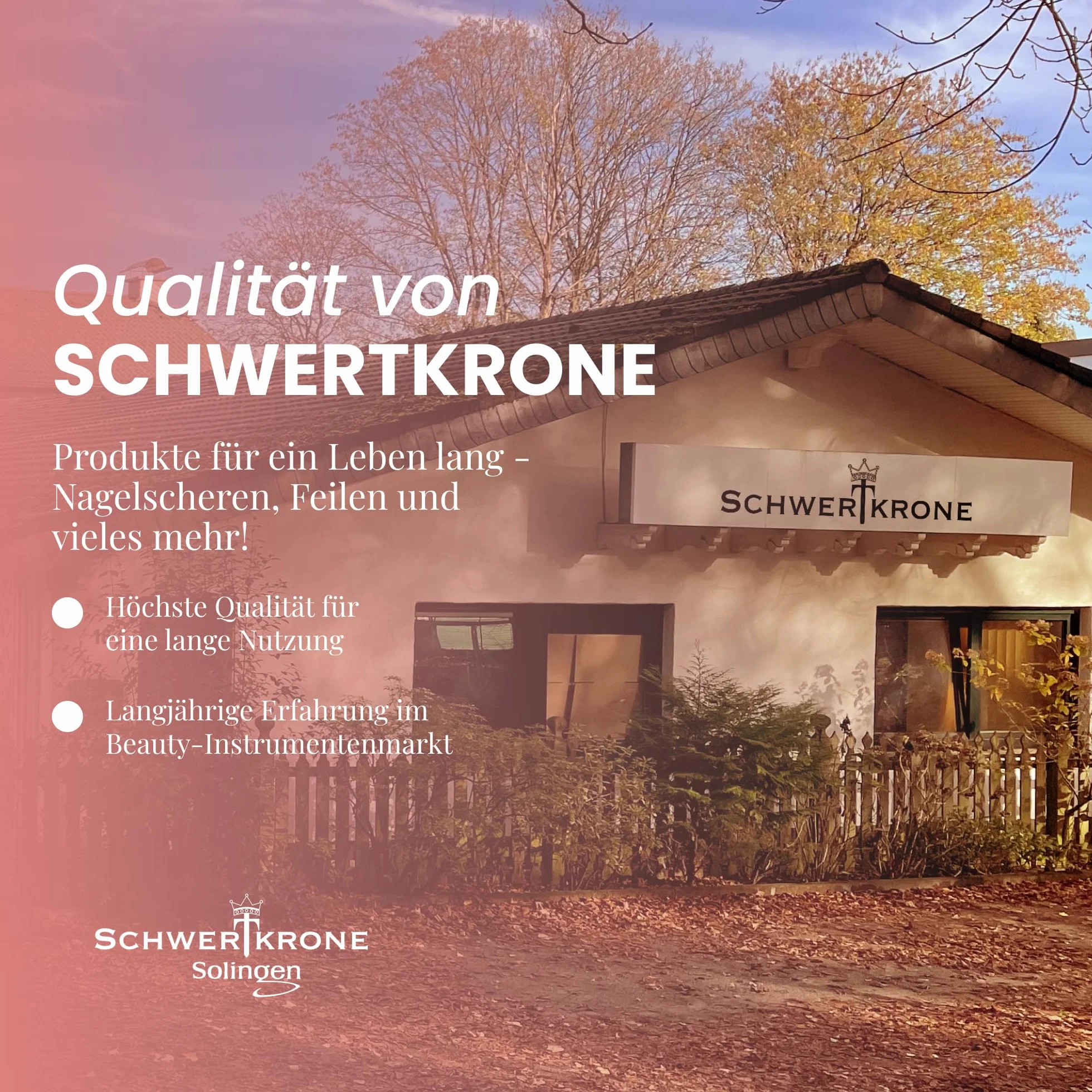 SCHWERTKRONE Szafirowy pilnik do paznokci Made in SOLINGEN Germany 16 cm