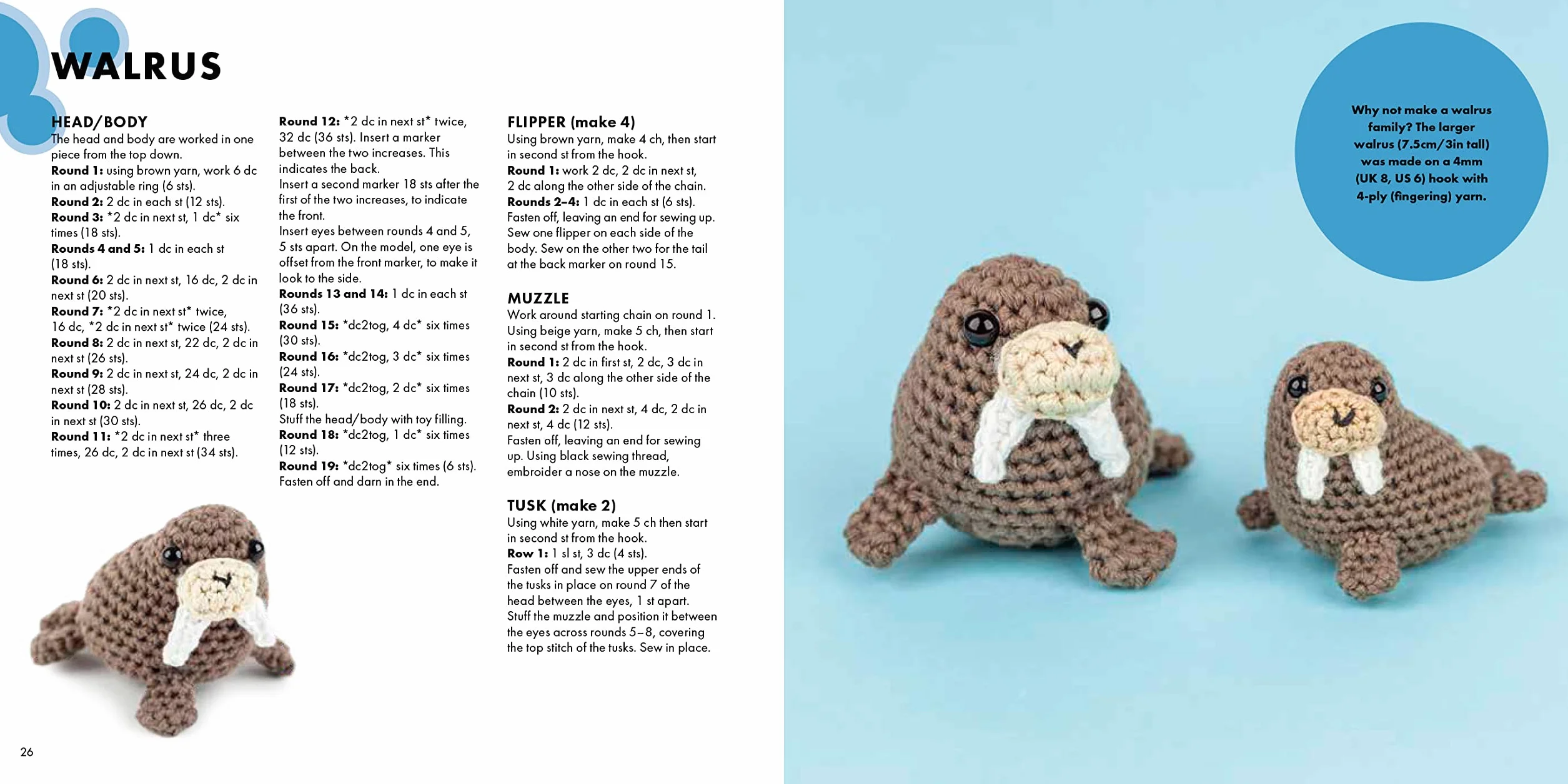 Mini Amigurumi Ocean: 26 Tiny Creatures to Crochet