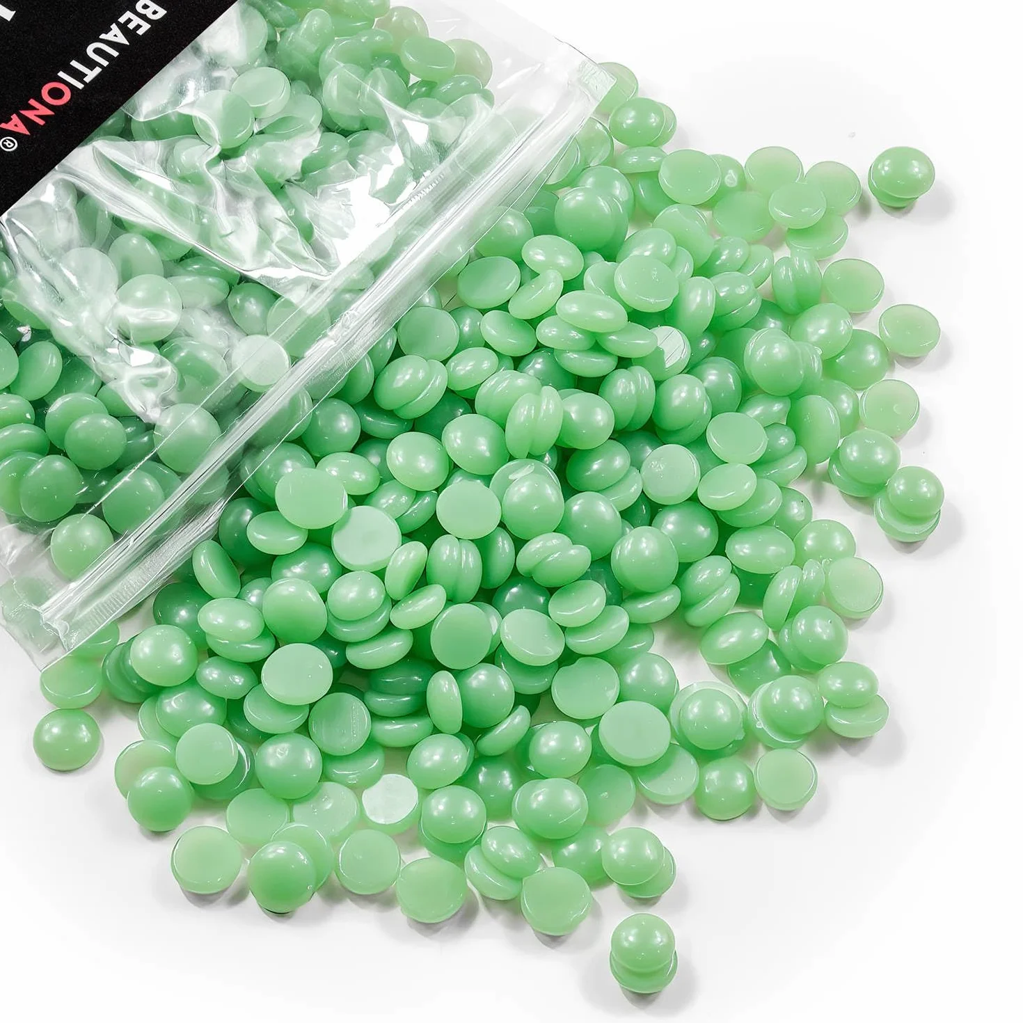 Naturalny wosk twardy w kroplach do depilacji 100 g zielony