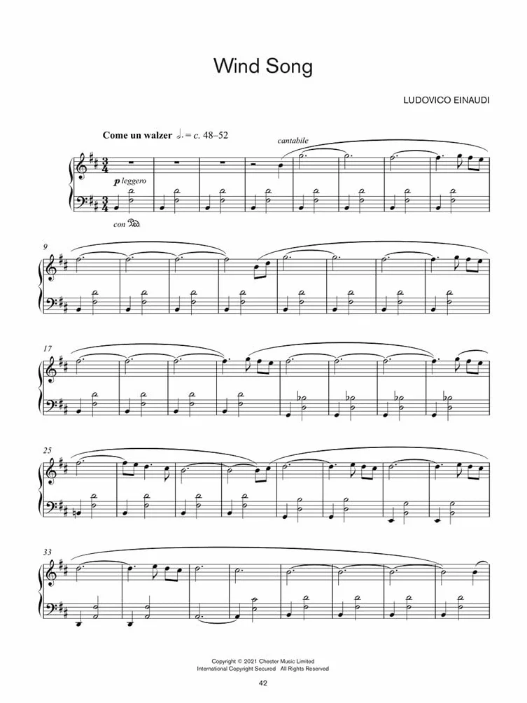 Ludovico einaudi : underwater - piano