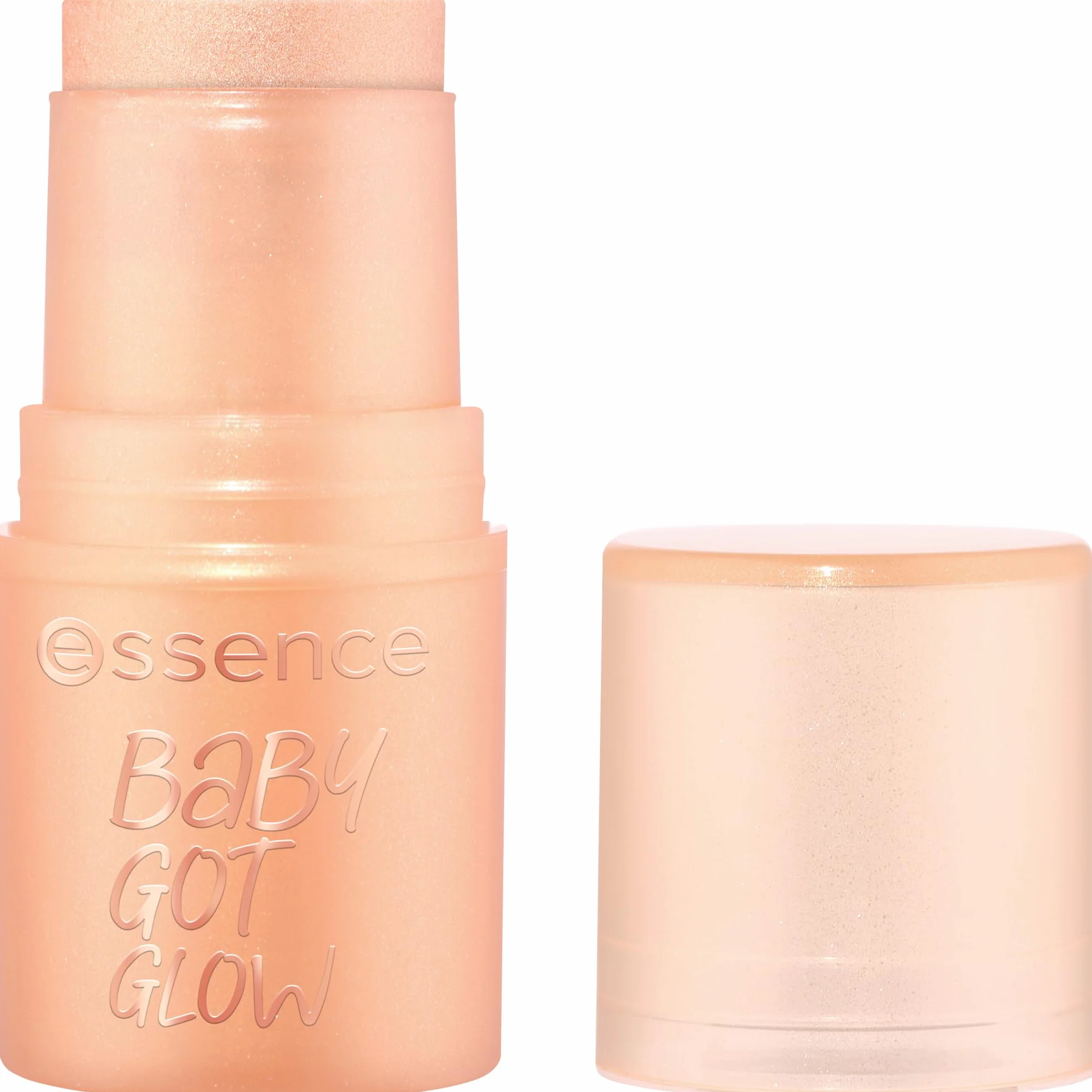 essence Rozświetlacz w sztyfcie BABY GOT GLOW, natychmiastowy wynik, błyszczący, świetlisty, mieniący się (5.5g)