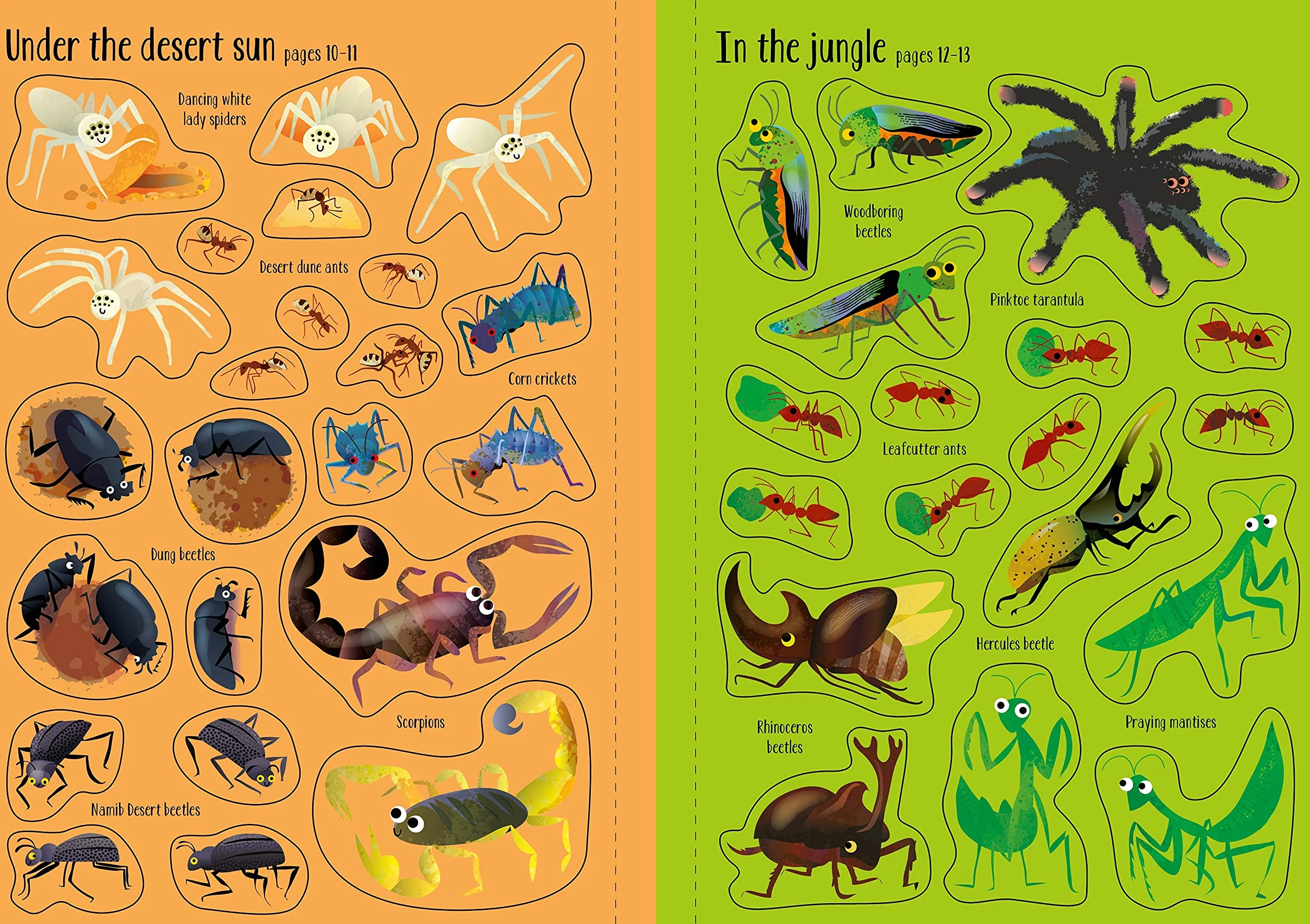 Little First Stickers Bugs