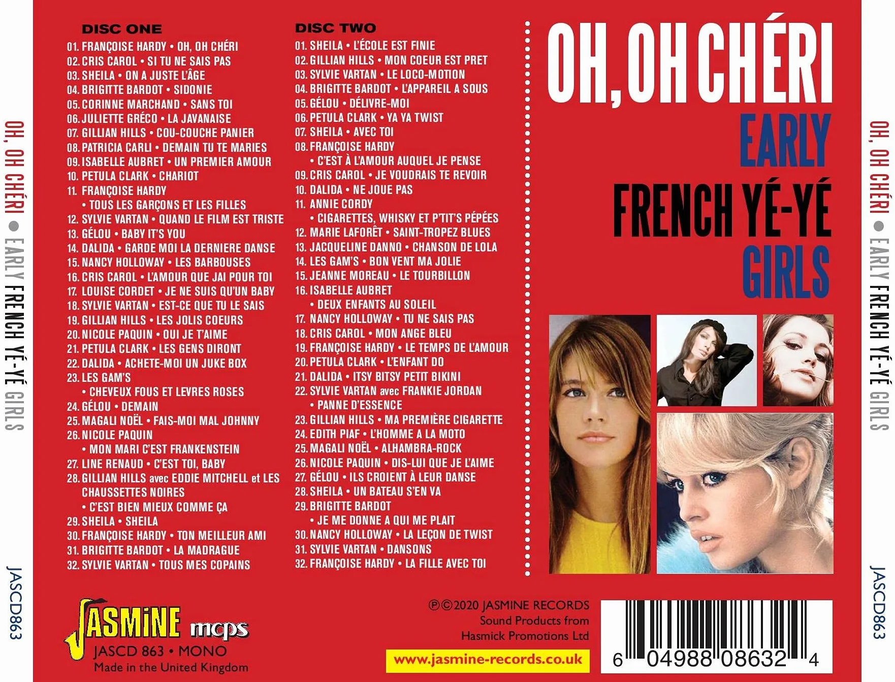 Oh, Oh Chéri: Early French Yé-Yé Girls