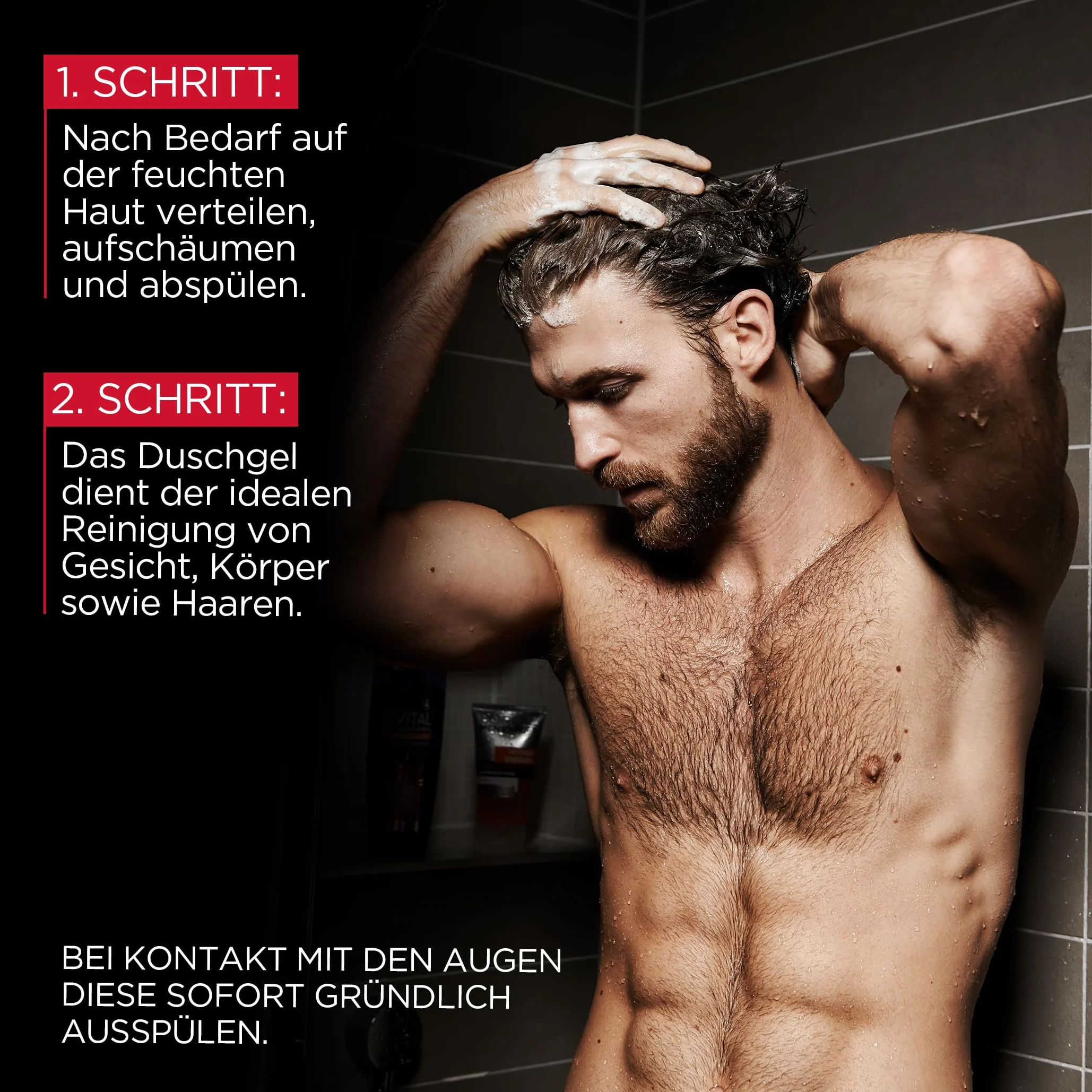 L'Oréal Men Expert Ultimate Vitality Żel pod Prysznic, 250 ml