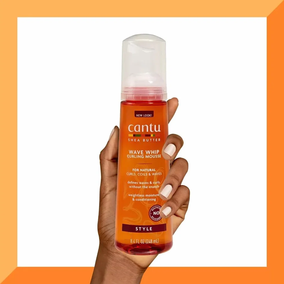 Cantu Shea Butter Wave Whip Curling Mousse for Natural Hair 248 ml