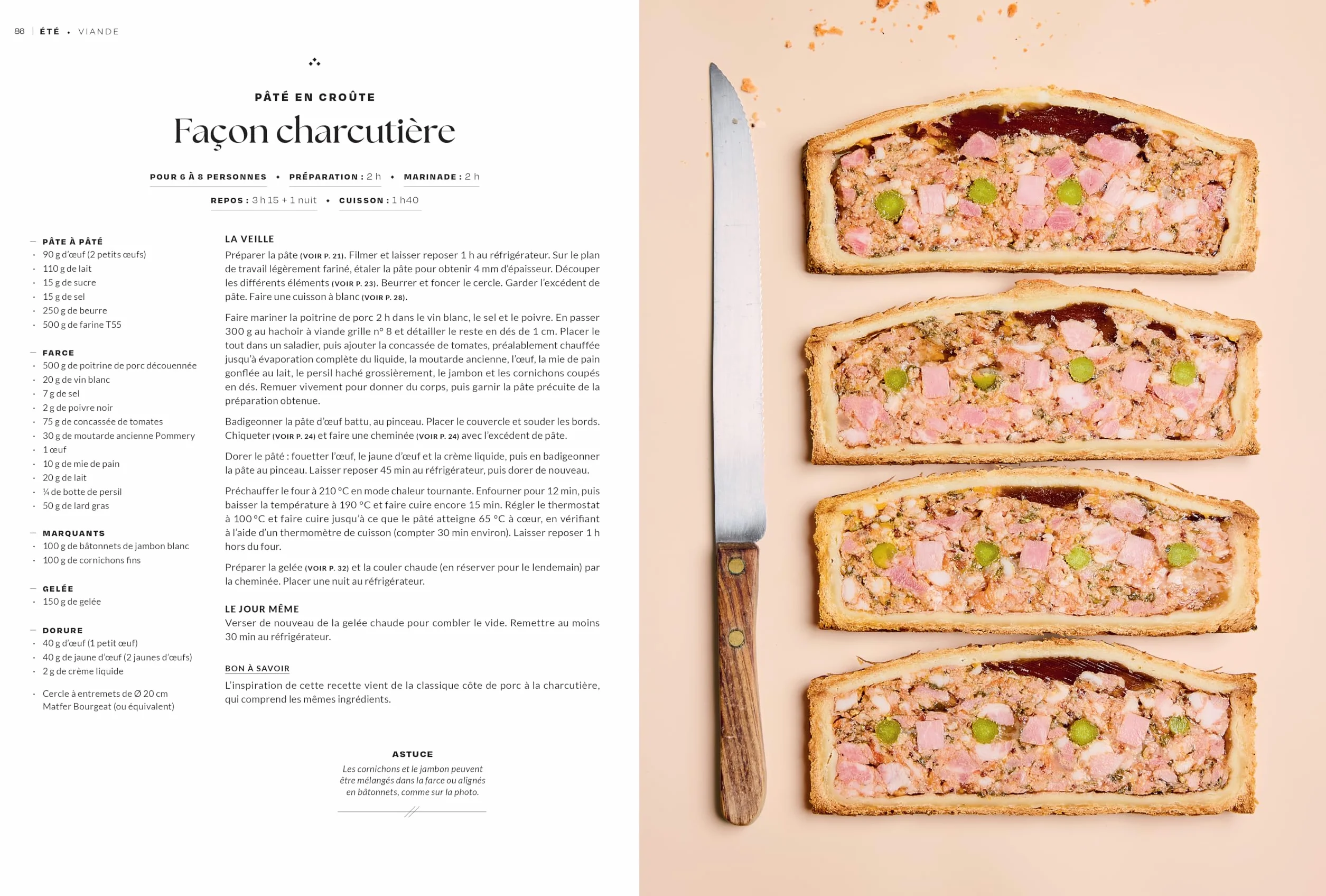 L'art du pâté en croûte: 60 recettes par le champion du monde de pâté en croute