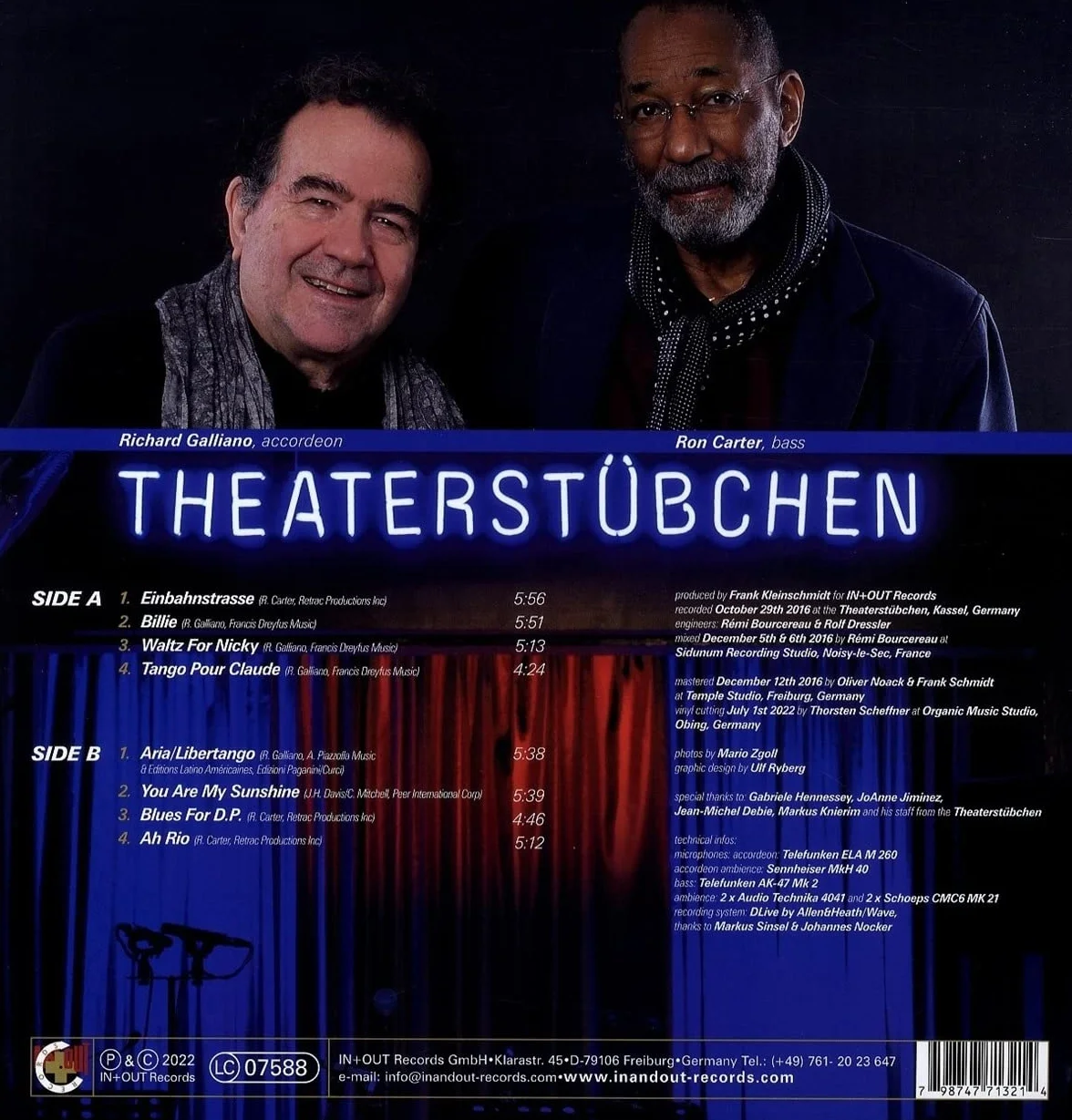 An Evening With Ron Carter & Richard Galliano