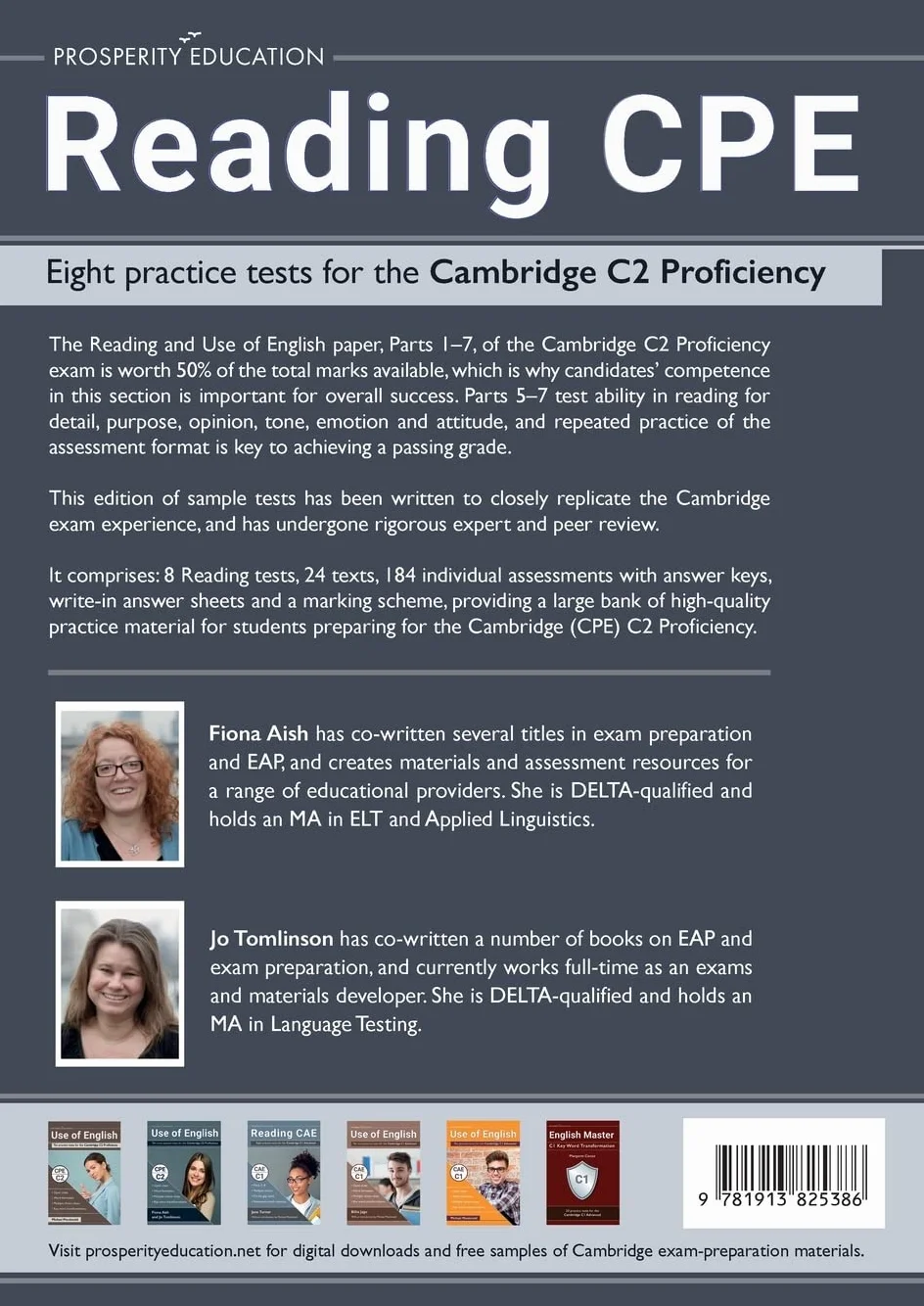 Reading CPE: Eight practice tests for the Cambridge C2 Proficiency: Answers and markscheme included