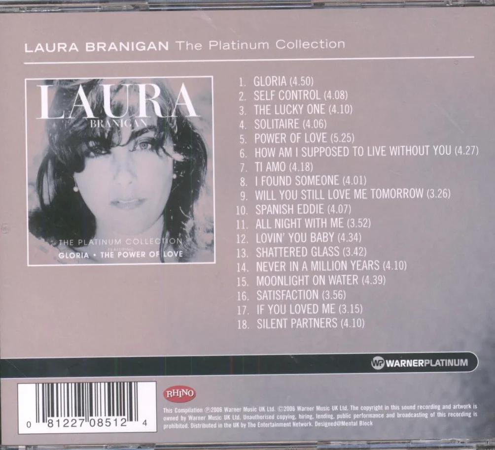 Laura Branigan The Platinum Collection International Release