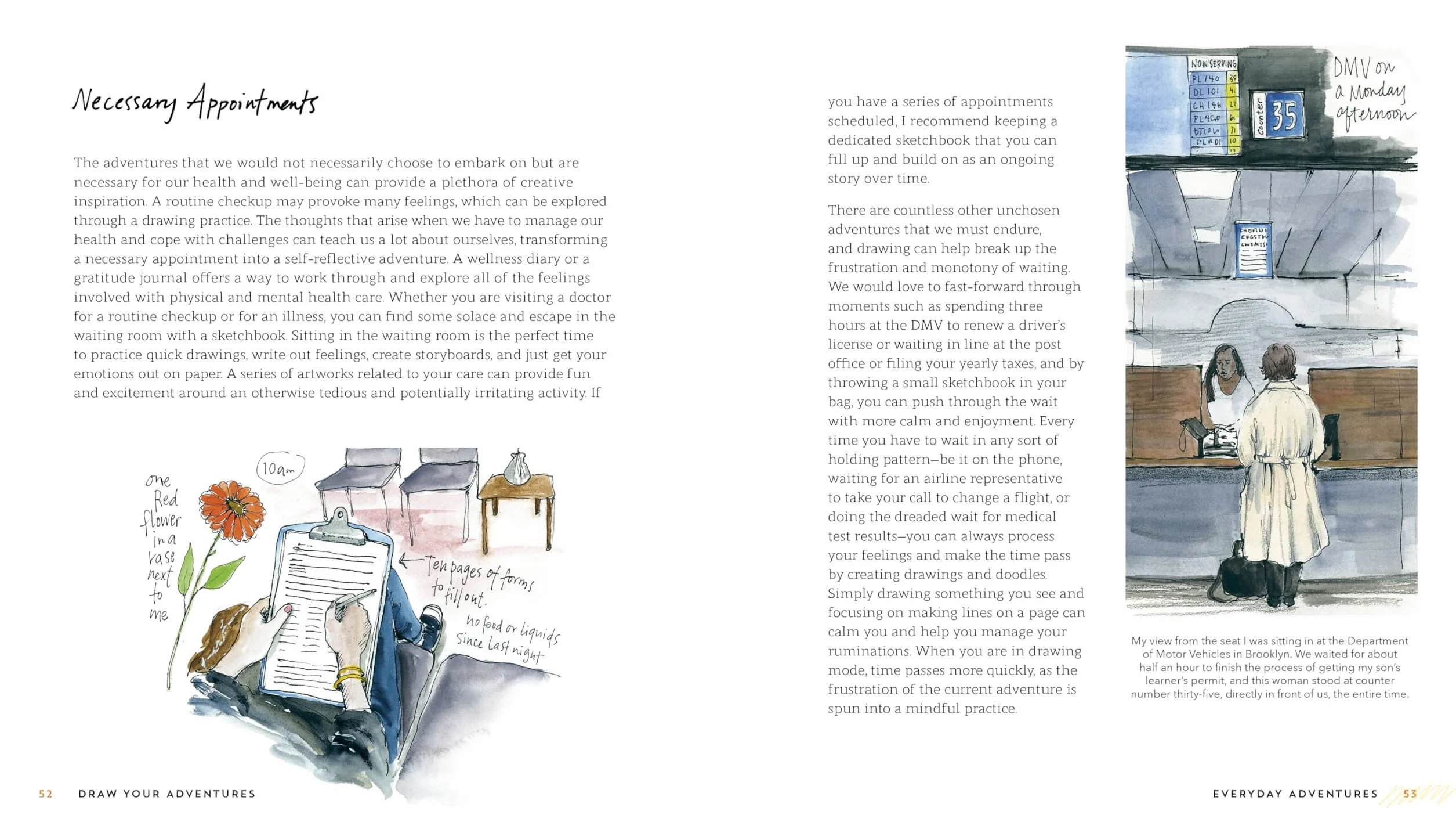 Draw Your Adventures: Making Art to Celebrate Everyday Experiences and Travels Near and Far