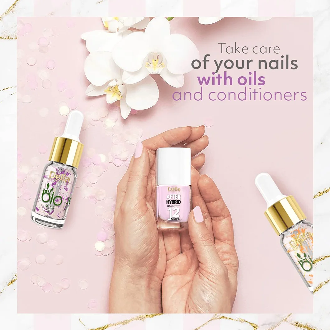 Delia Cosmetics Top Coat Do Paznokci 11 ml Nabłyszczający Szybko Schnący Wzmacniający