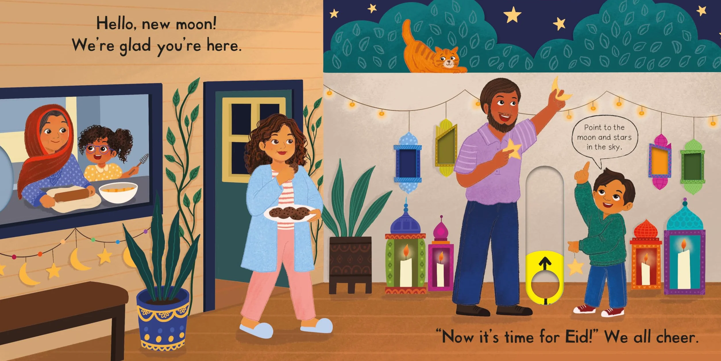 Busy Eid: A Push, Pull, Slide Book