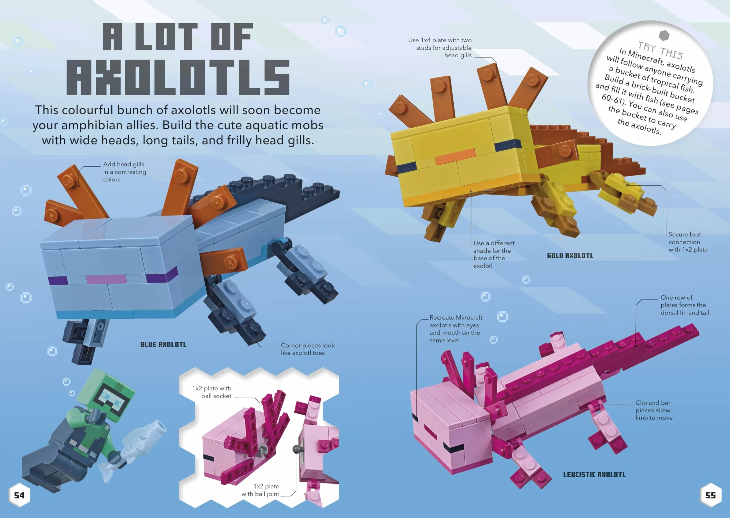 LEGO Minecraft Ideas: With Exclusive Mini Model