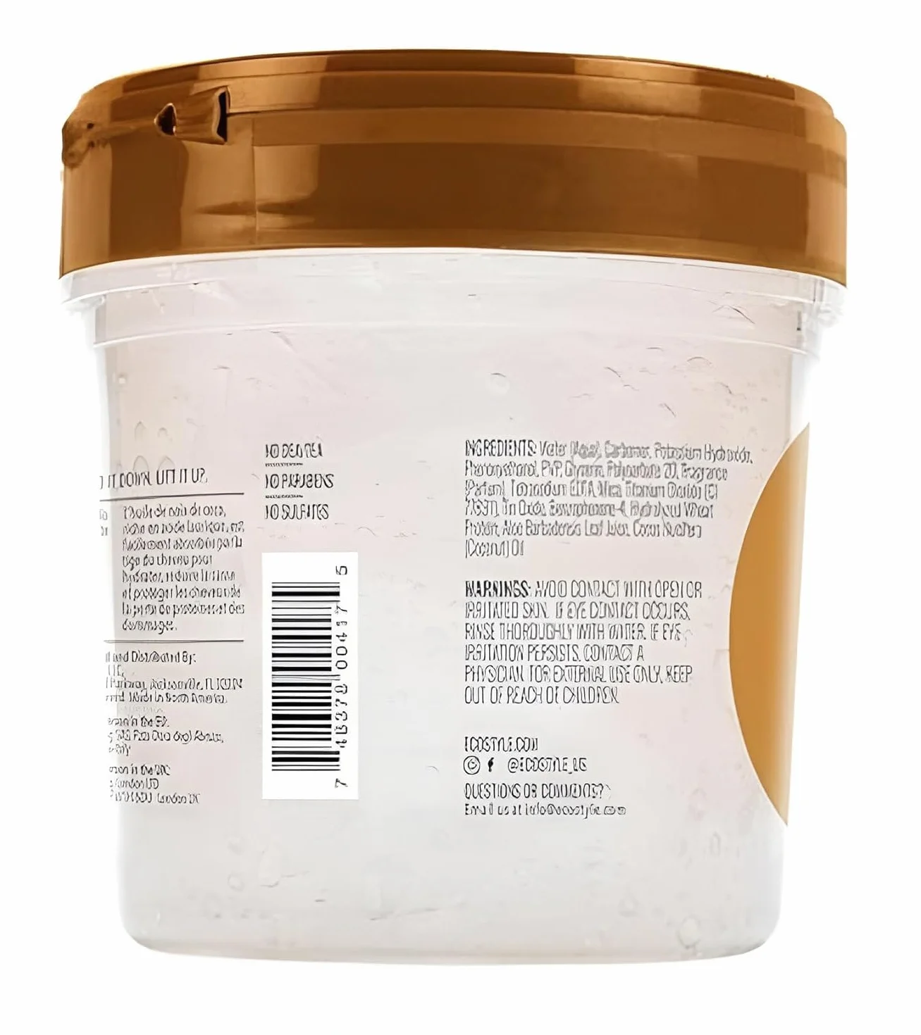 Ecoco Eco Style Gel Oil kokosowy Bez alkoholu 8 oz 236 ml