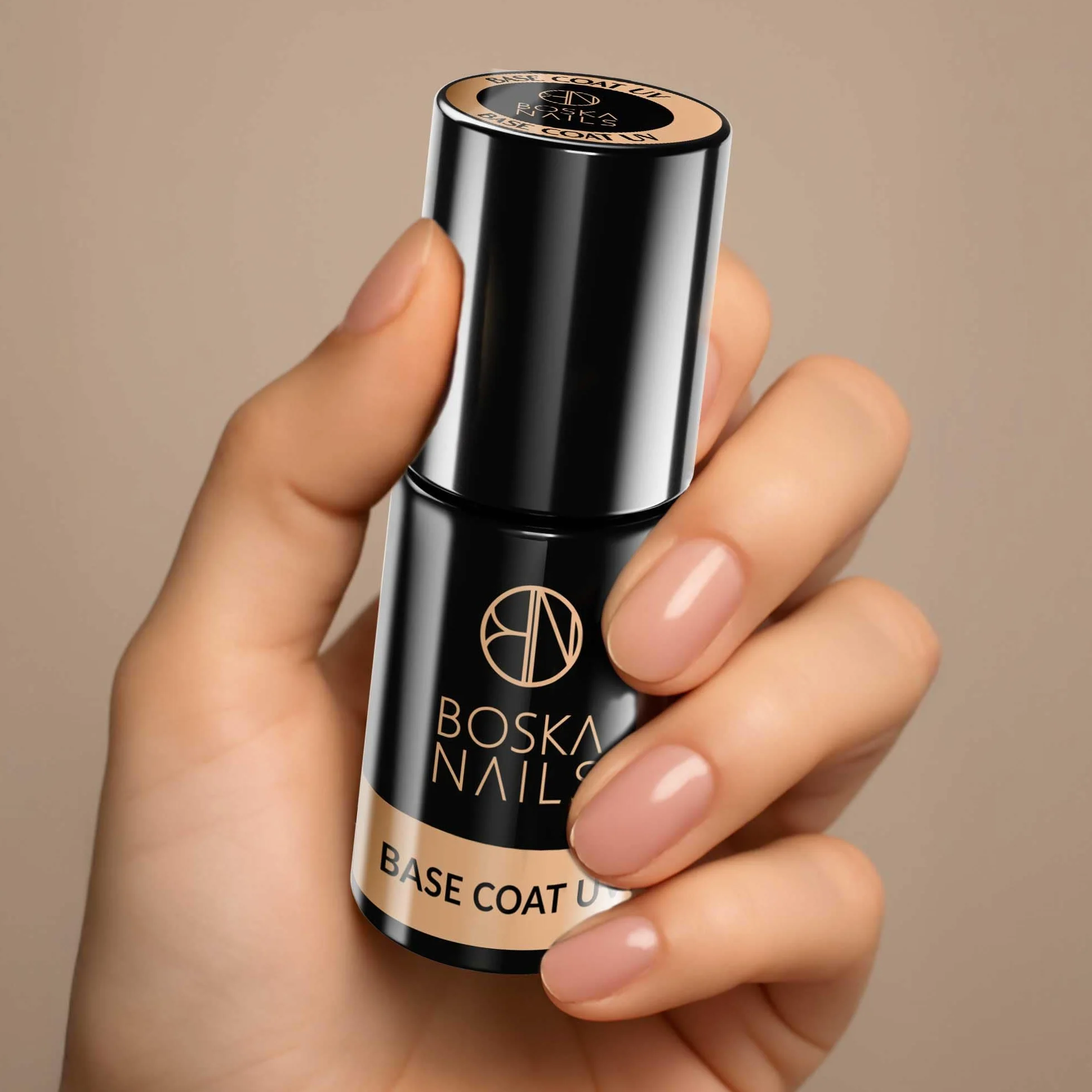 Boska Nails Base Coat UV Bezbarwna Baza Lakier Hybrydowy Do Paznokci 6ml