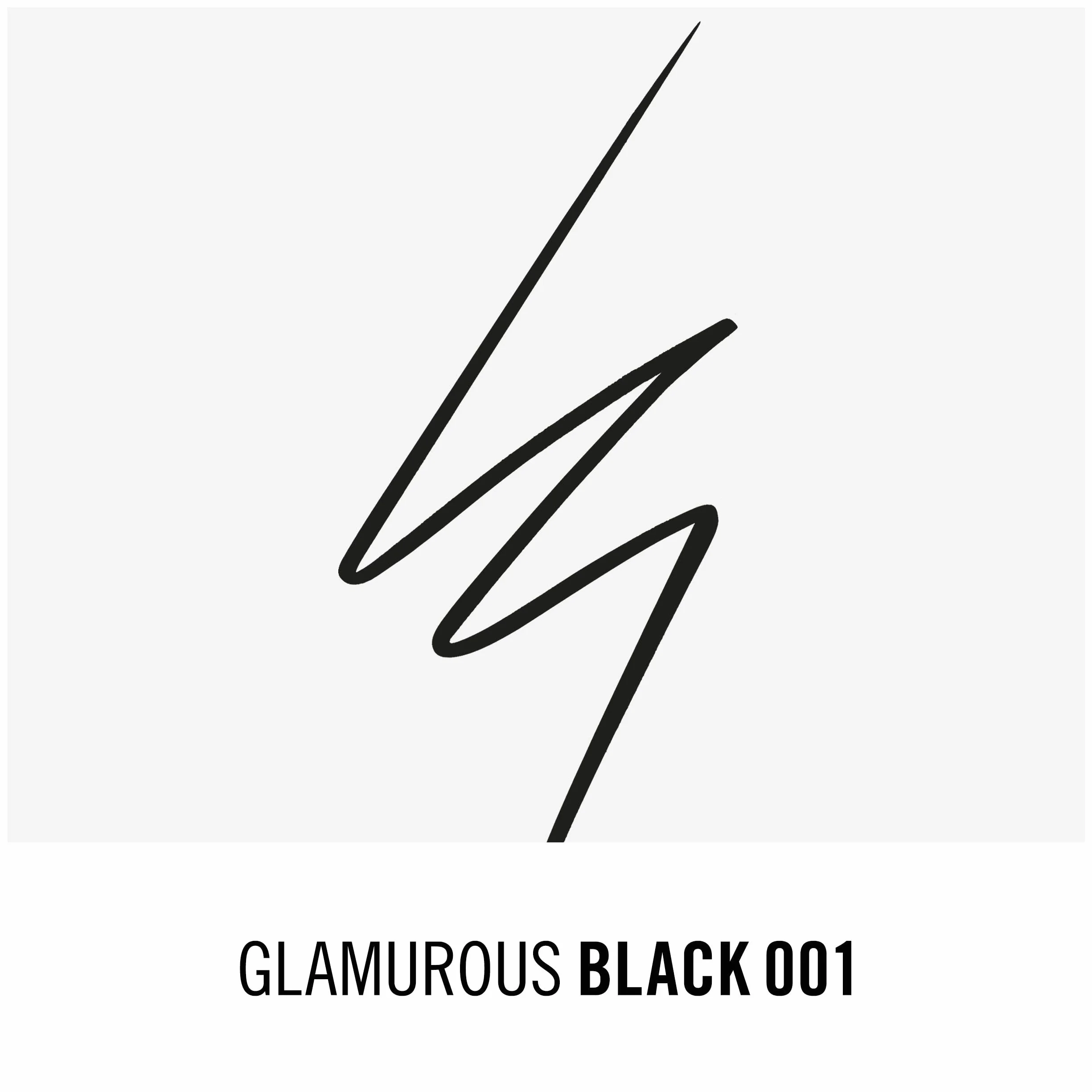 Rimmel Glam'eyes Professional eyeliner w płynie nr 001 - Glamour Black