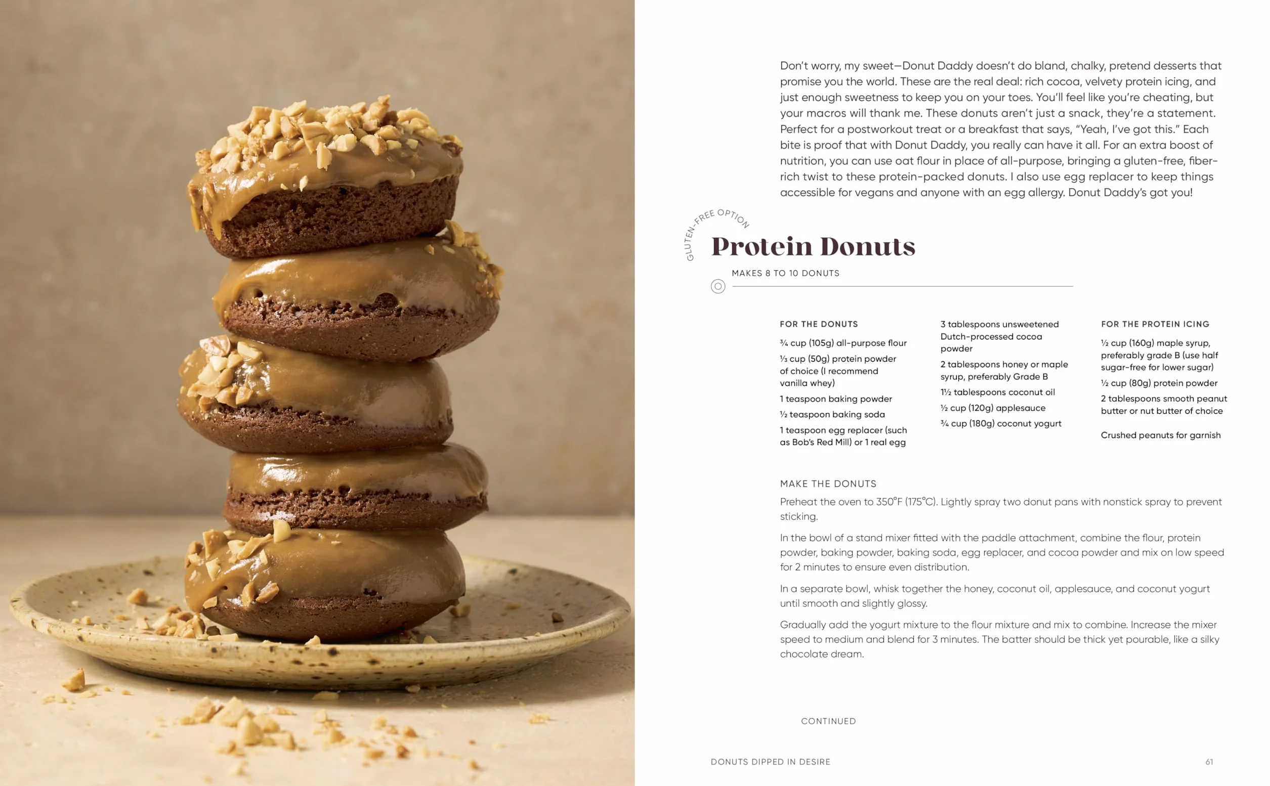 The Donut Daddy Cookbook: Sugar & Seduction in 69 Recipes [A Dessert Cookbook]