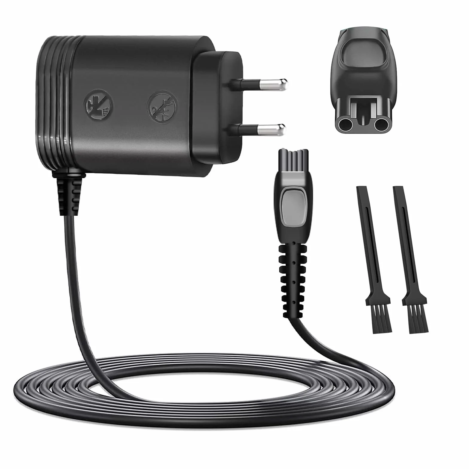 15V HQ8505 kabel ładujący do golarki Philips 3000 5000 7000 9000 (nie wszystkie modele kompatybilne), golarka 6000/8200/9000/S9000, SensoTouch/Multigroom 7000 (nie do 3000X/5000X, serie trymerów)