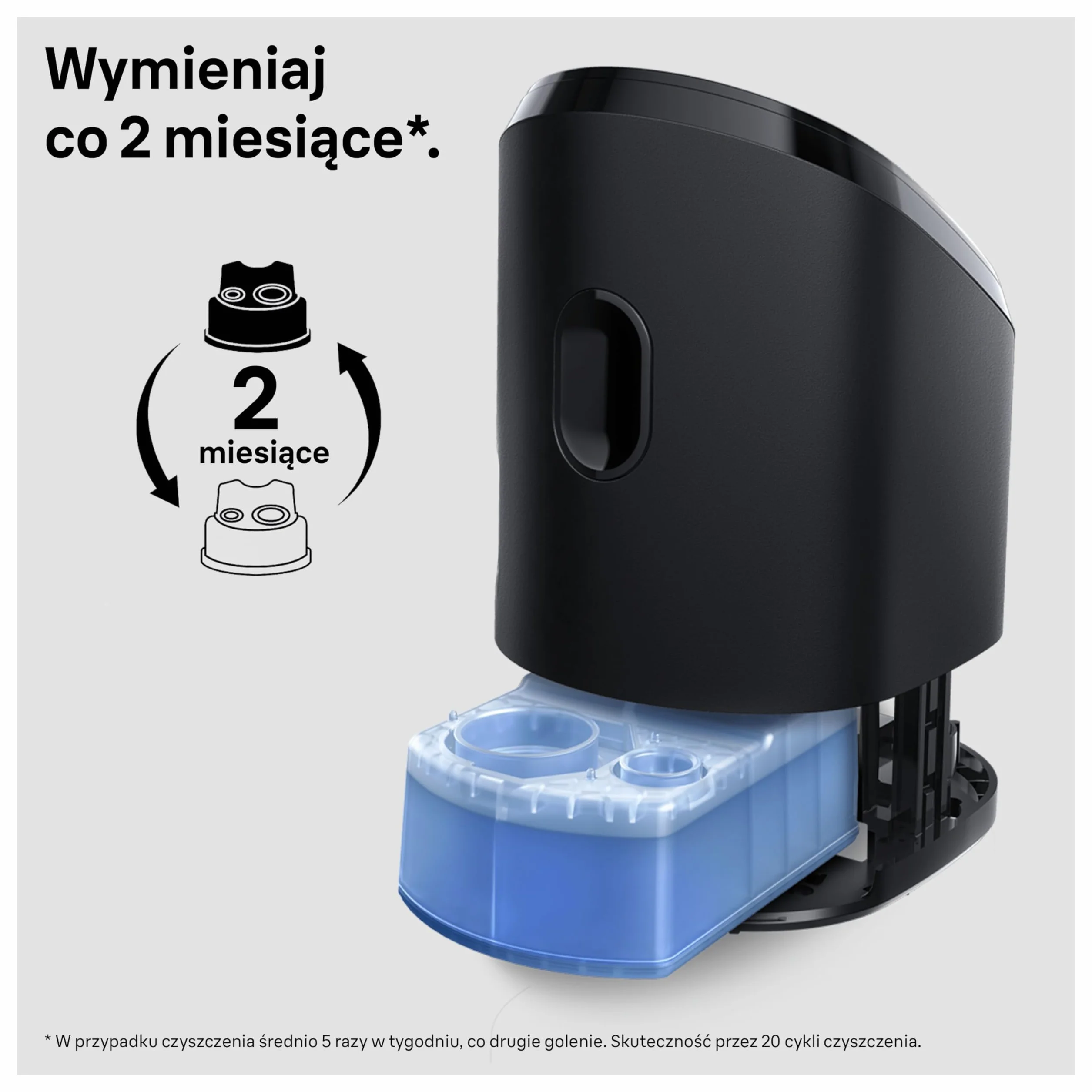 Braun wkłady uzupełniające 3 w 1 do SmartCare, świeży zapach cytryny, 4-pak