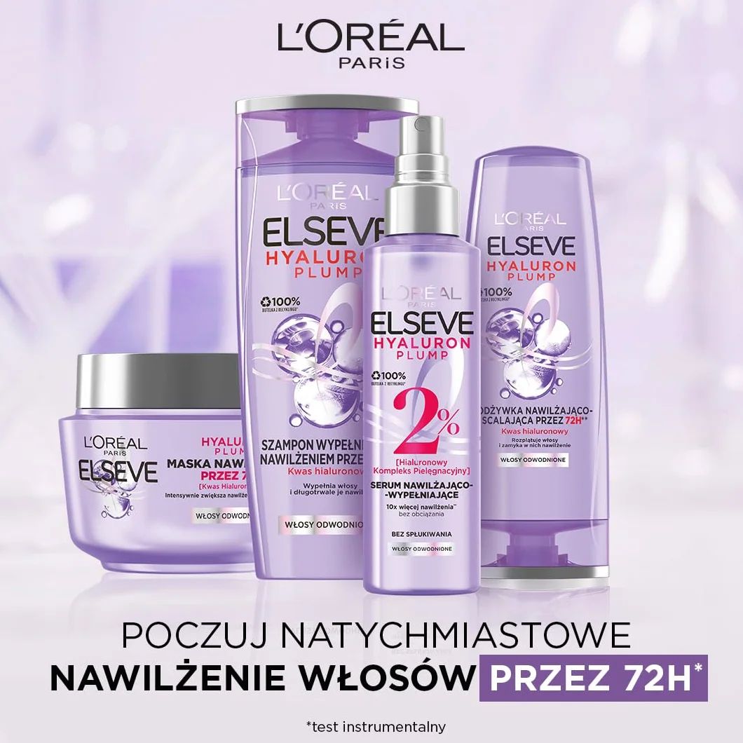 Elseve Hyaluron Plump Maska Nawilżająca 300 ml