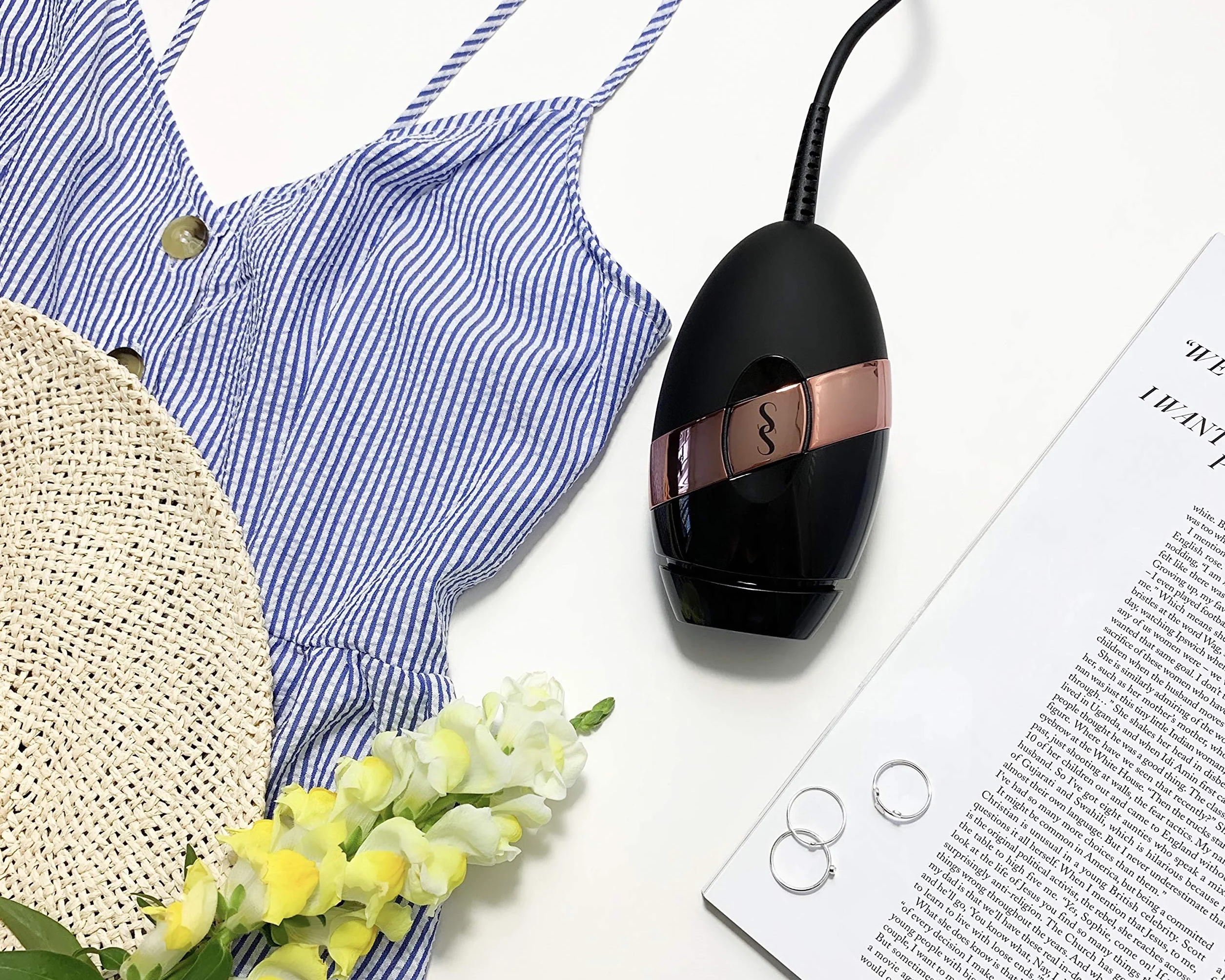 Smooth Skin Bare Plus IPL Depilator Laserowy, Czarny/Różowe Złoto
