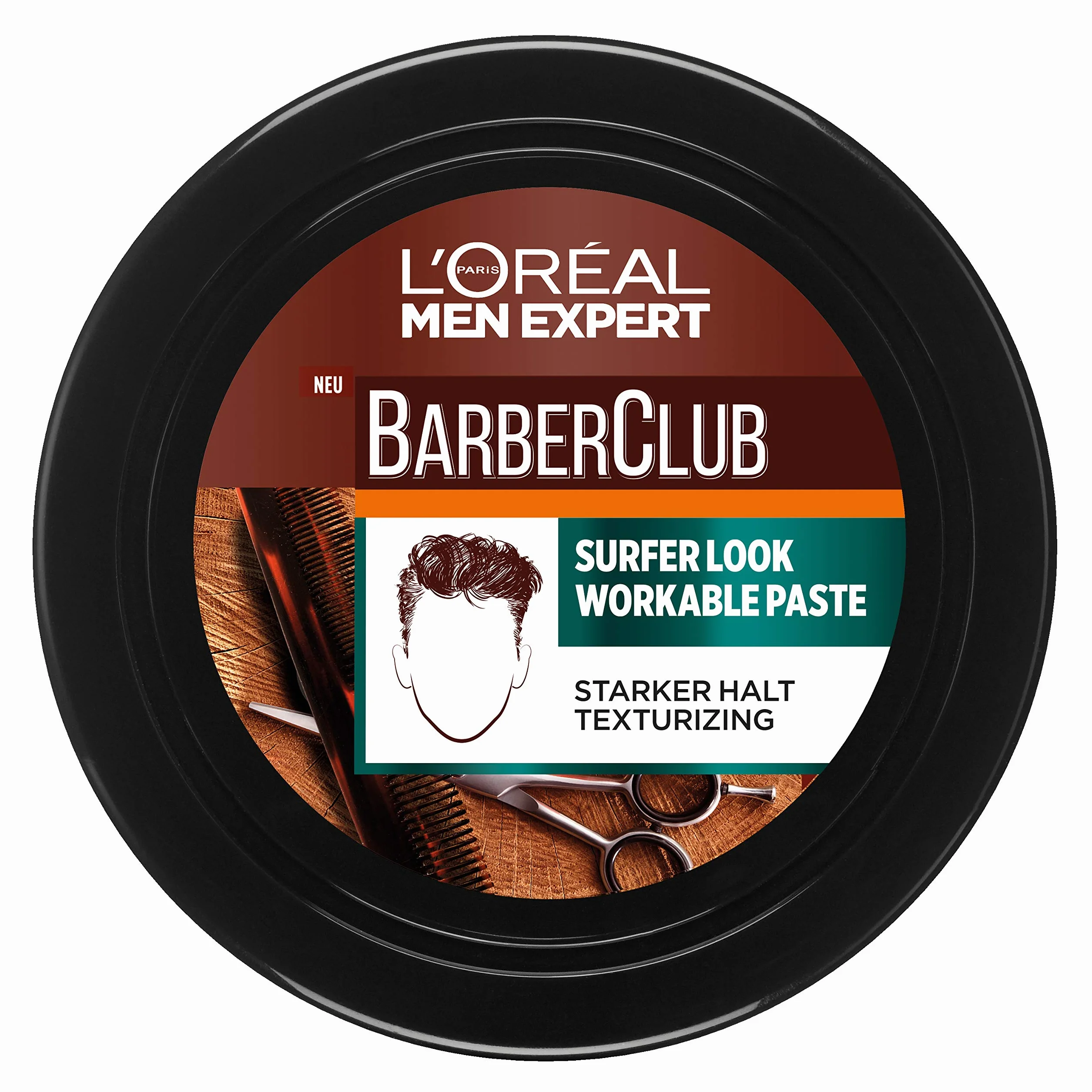 L'Oréal Paris Men Expert Barber Club Surfer Look Workable Pasta 75 ml