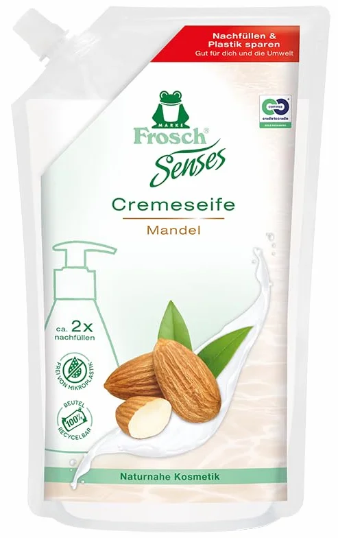 Frosch Senses mydło w kremie migdałowe 500 ml
