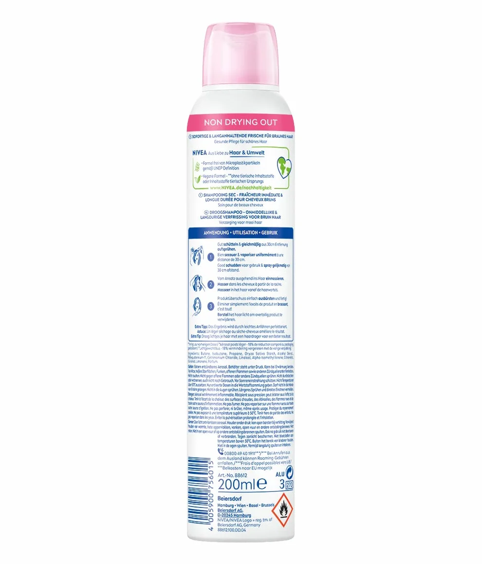 Nivea Fresh&Mild Suchy Szampon 200 ml