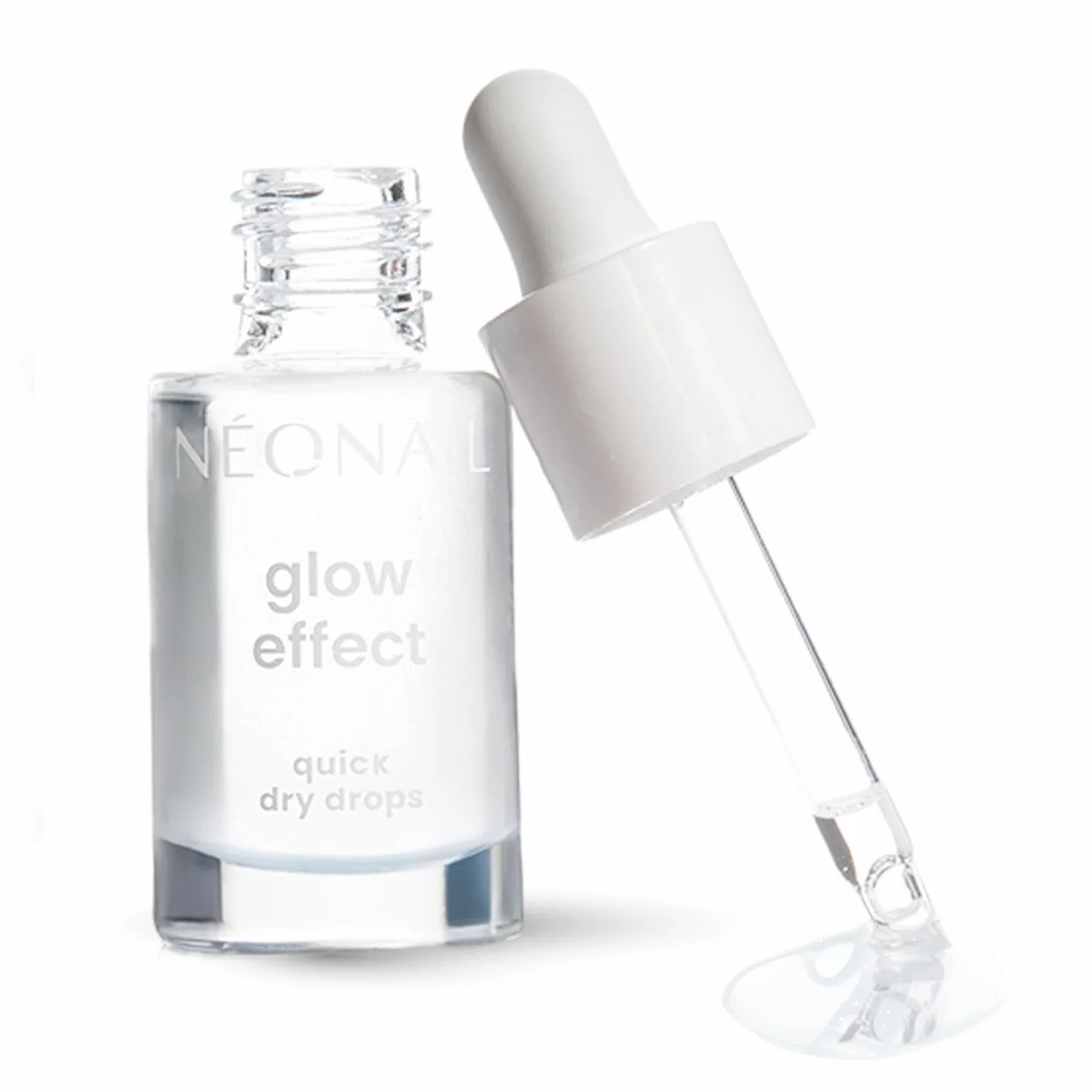 NÉONAIL Glow Effect Quick Dry Drops Wysuszacz do Lakieru Klasycznego 6,5 ml