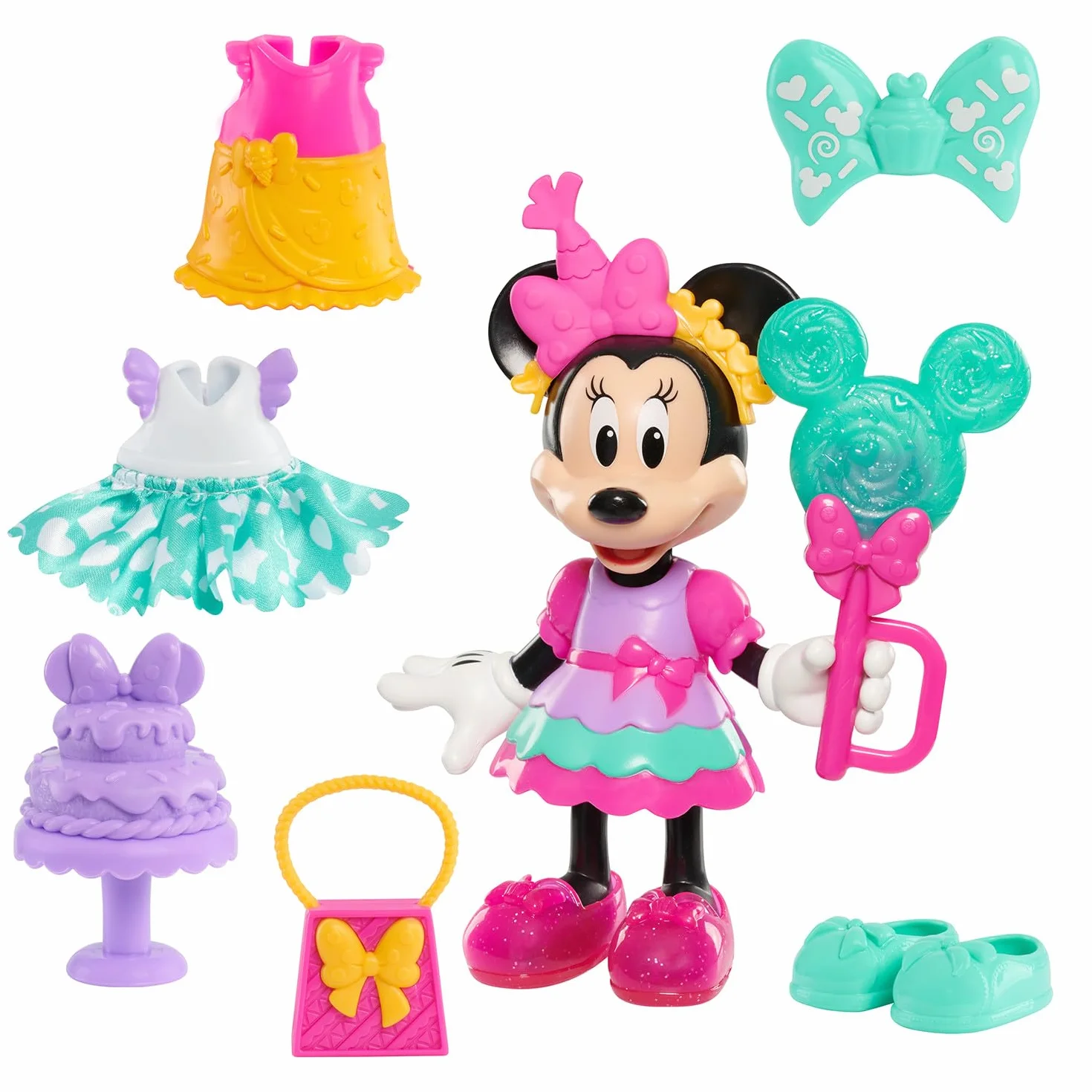 Minnie Mouse Fabulous Fashion 14-piece Sweet Party Doll and Accessories