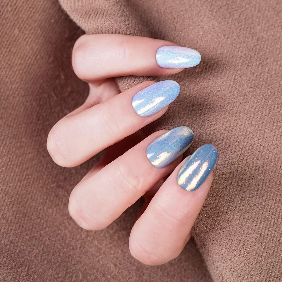 Neonail Nail Art Glitter Powder Żel UV Manicure Dekoracja