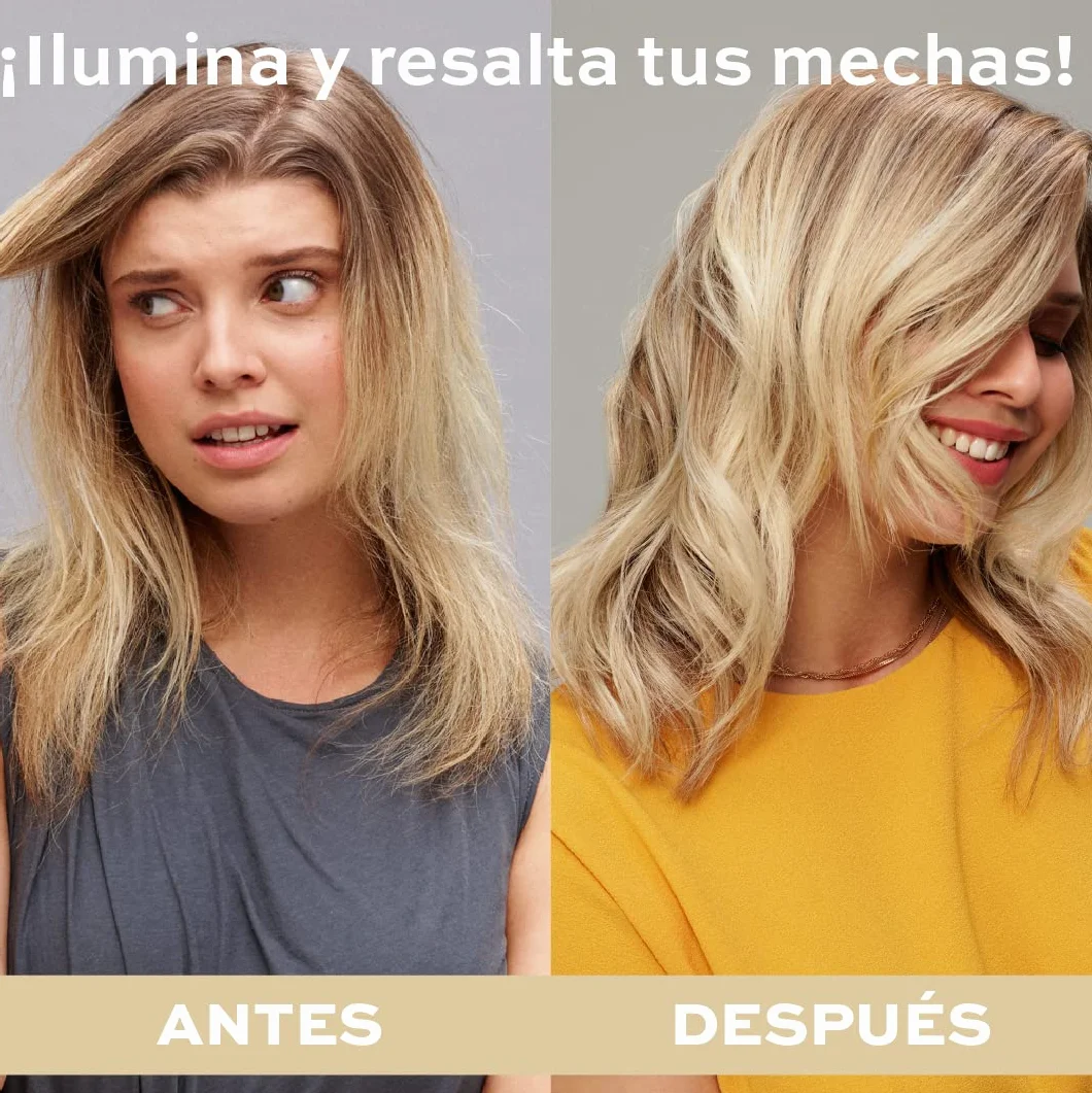 John Frieda Blonde Highlight Activating Moisturising Avocado Oil For Blonde Hair Szampon, Przezroczysty, 200 ml