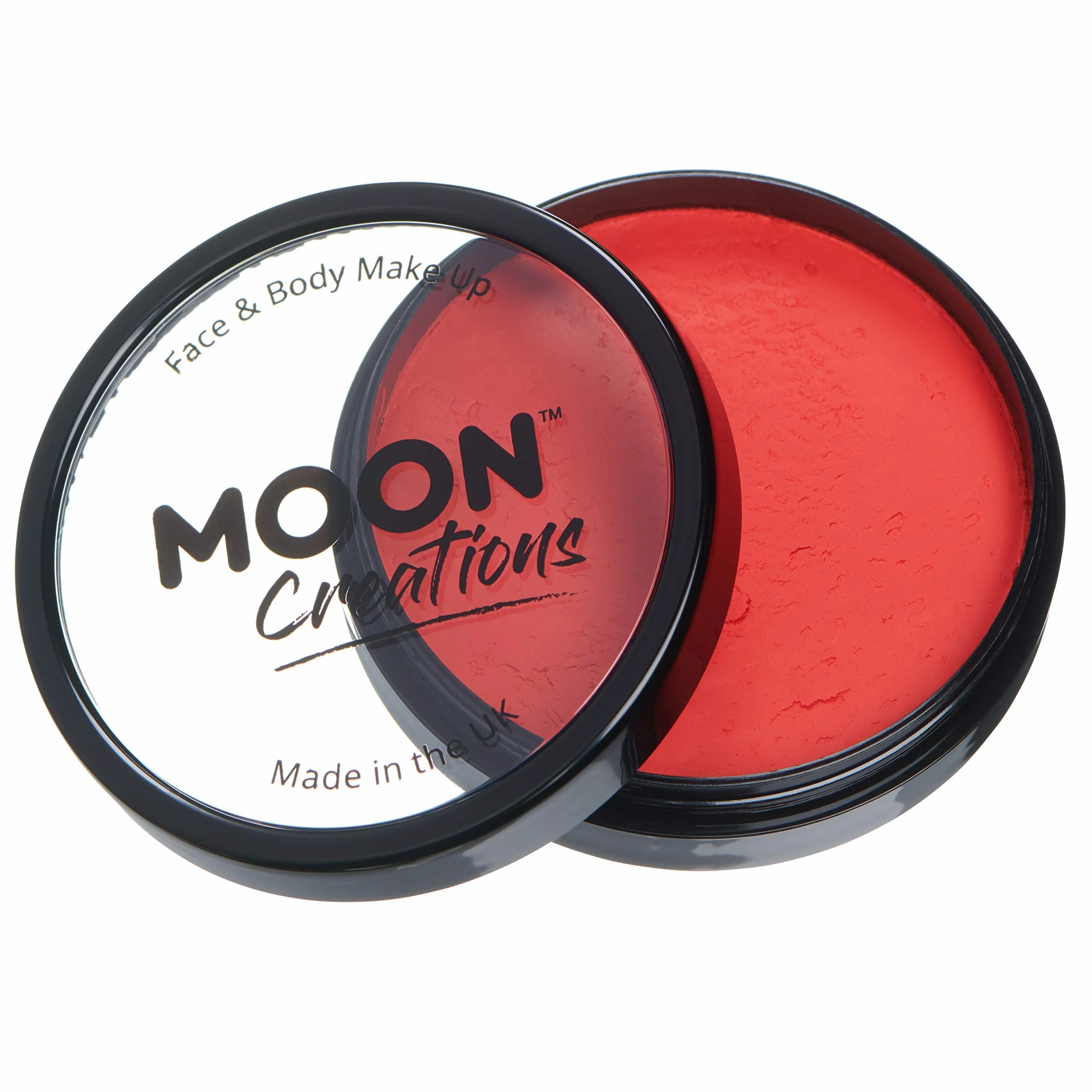 Moon Creations Profesjonalna farba do twarzy aktywowanej wodą Jasna czerwień