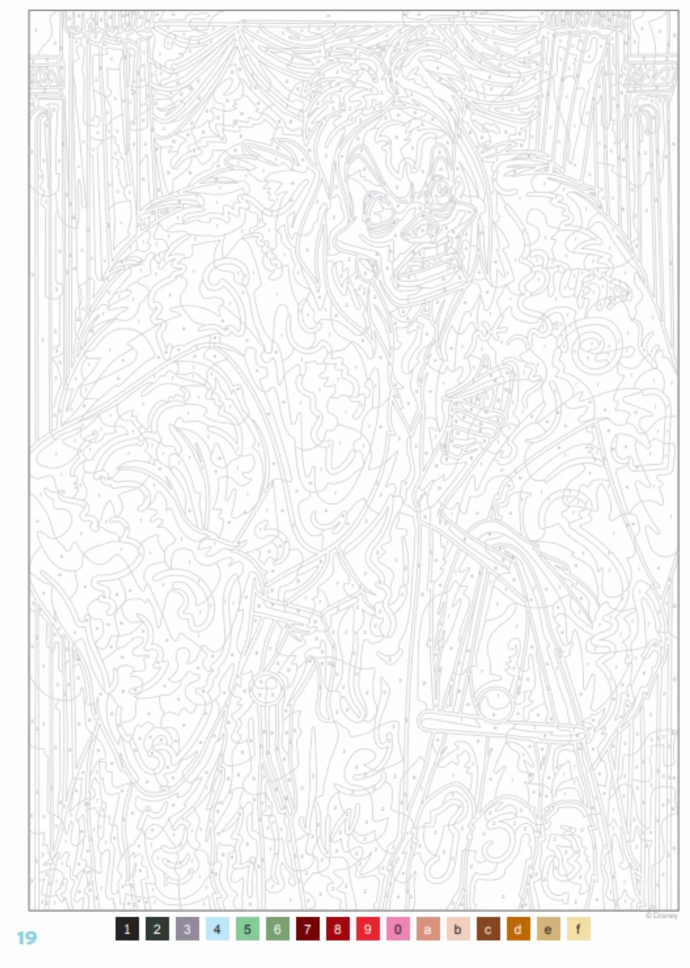 Coloriages Mystères Disney - Méchants