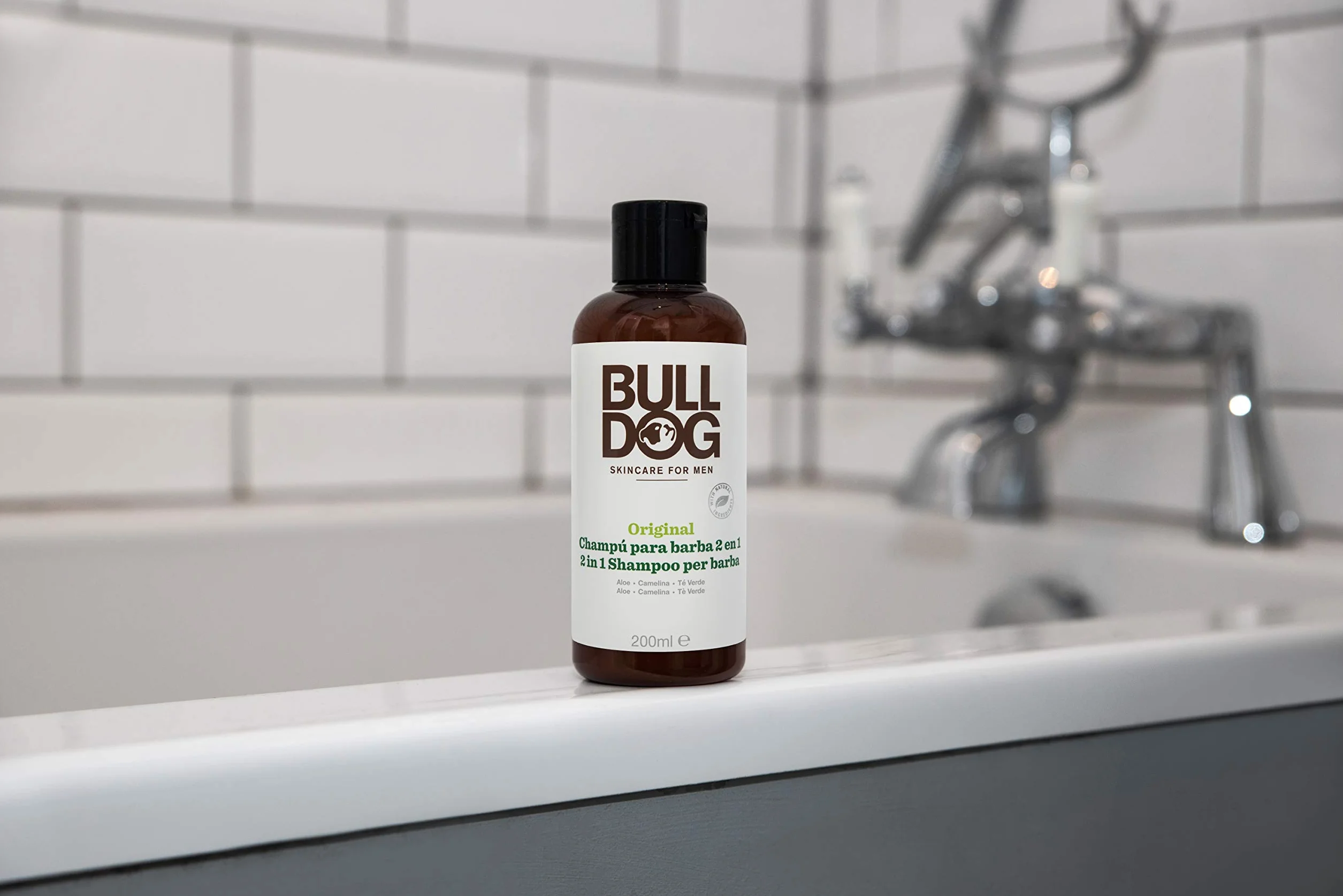 Bulldog Skincare Zestaw do pielęgnacji długiej brody szampon i odżywka 2 w 1 balsam naturalne składniki