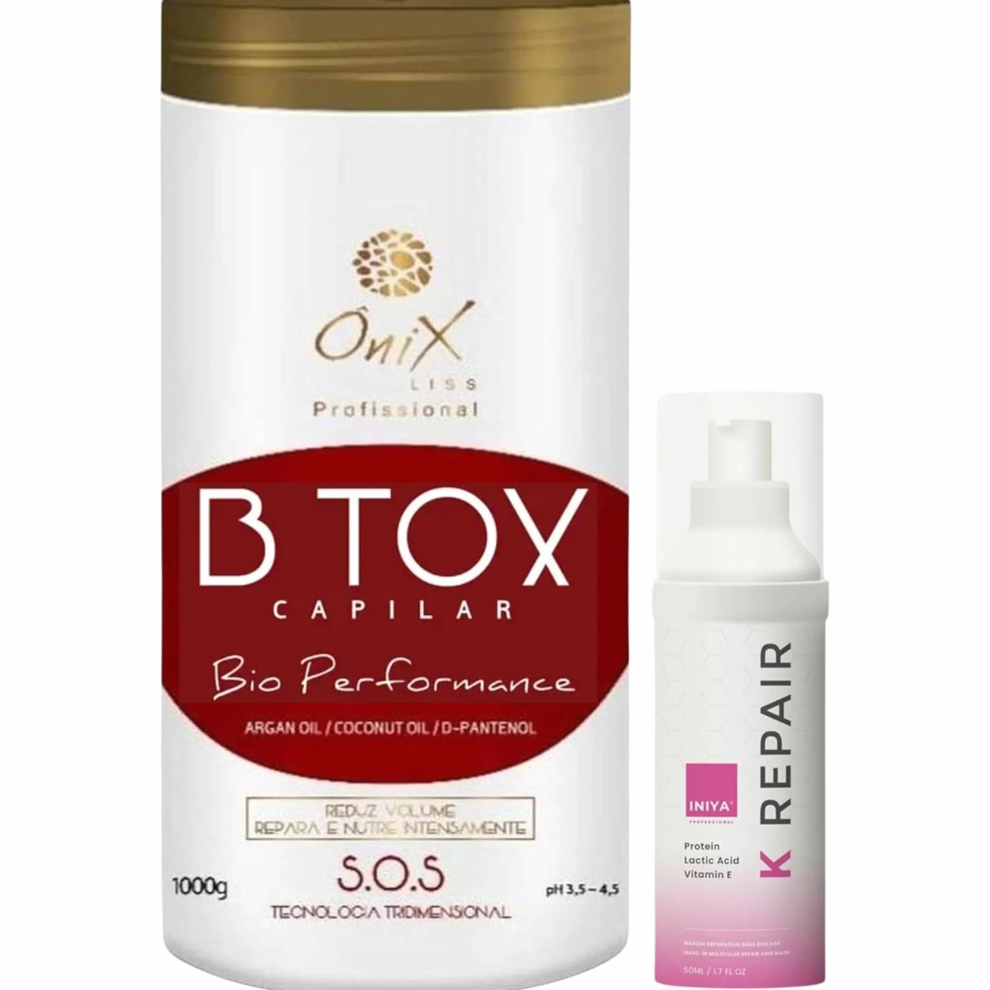 Iniya Professional K Repair 50ml Onix B.otox Pielęgnacja Włosów 1KG