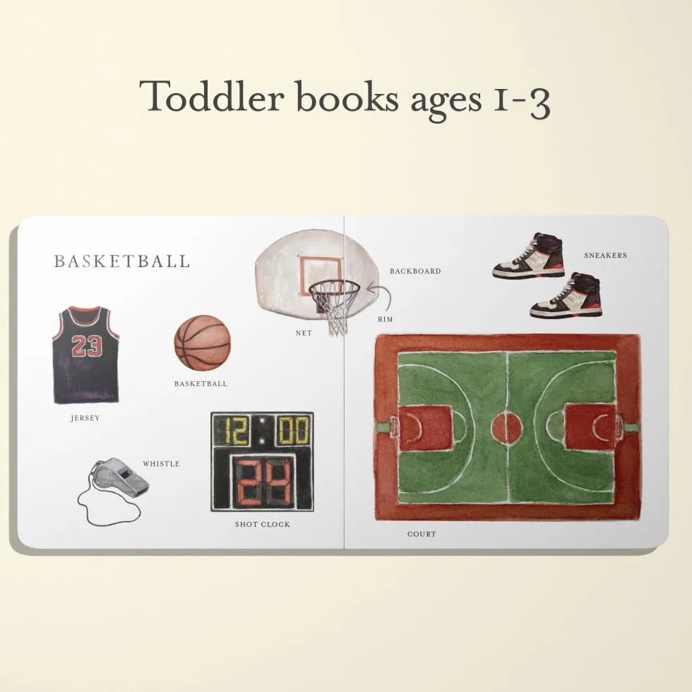 Our Big Book of Sports: A Collection of 100+ Foundational Words for Future Athletes: 10