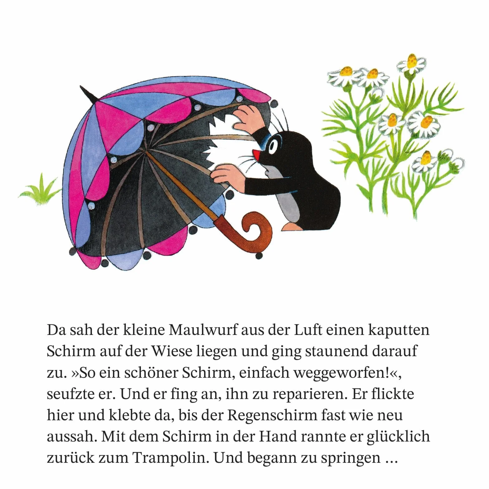 Maxi Pixi 466: Der kleine Maulwurf und der Regenschirm
