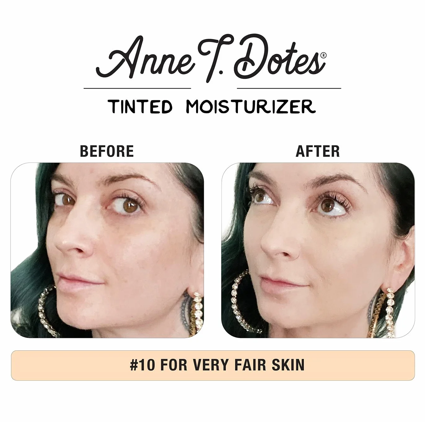 theBalm Cosmetics Anne T. Dote Tinted Moisturizer- #10 Lighter than Light - 30 ml