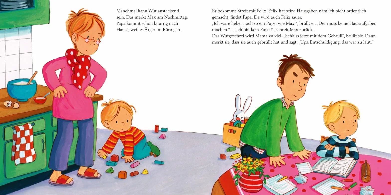 LESEMAUS 153: Max ist wütend: Bilderbuch über den Umgang mit Wut | zentrales Thema im Kinderalltag | für Kinder ab 3 Jahre