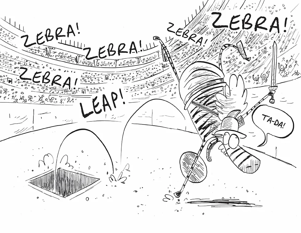 Julius Zebra: Battle with the Britons!: 2