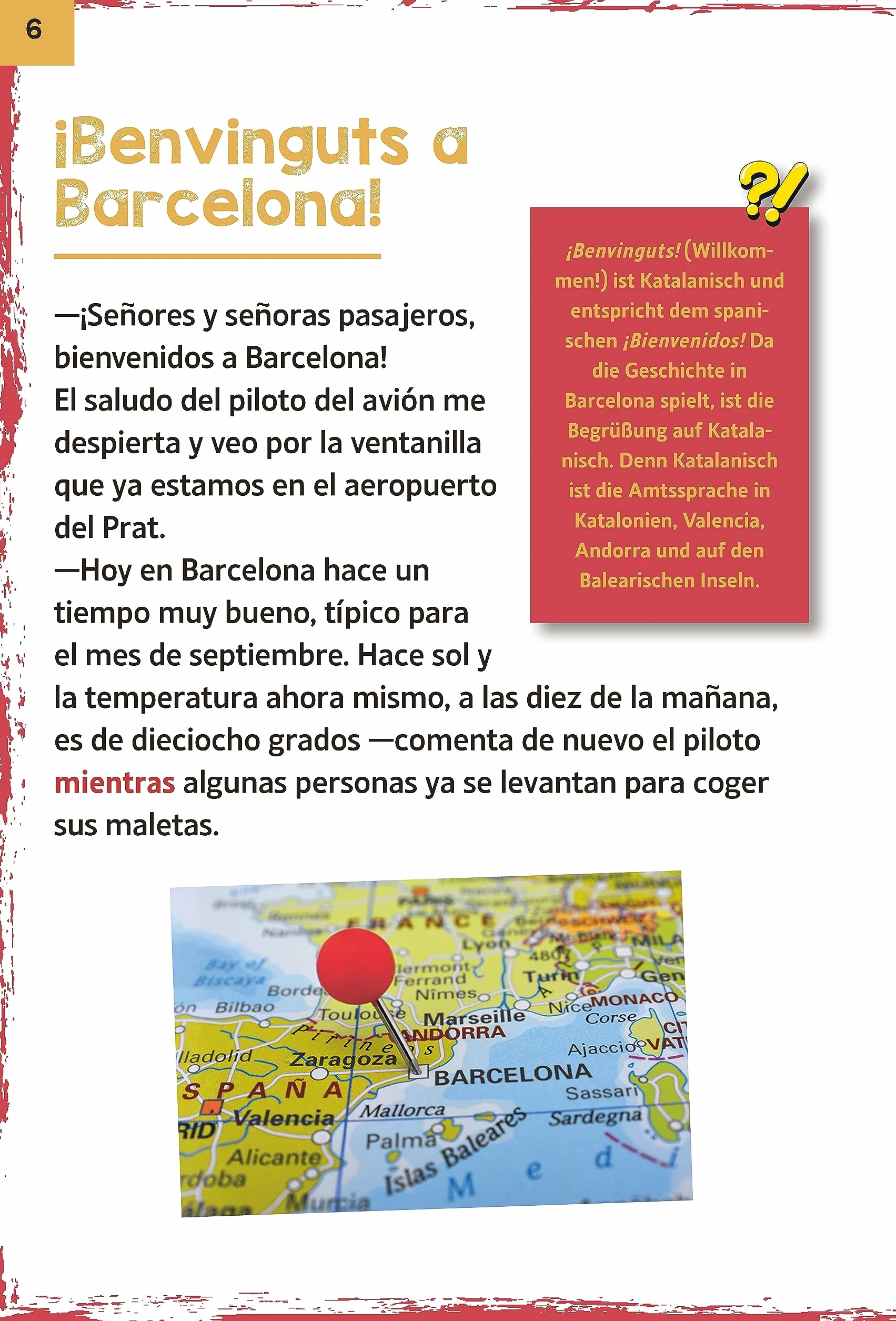 Desaparición en Barcelona: Rätseln, knobeln, Spanisch lernen
