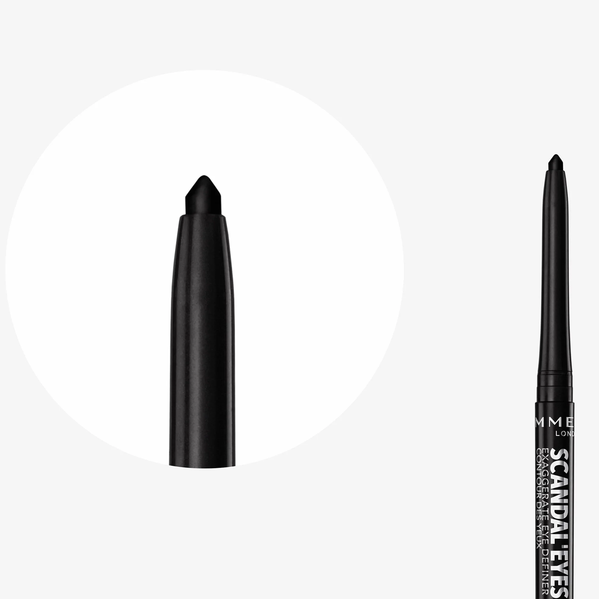 Rimmel Scandal’Eyes Exaggerate Kredka do Oczu, 001 Intense Black, 0.35 g