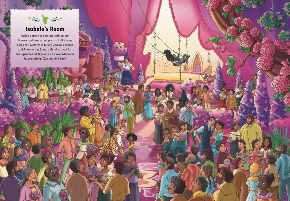 Where's Bruno?: A Disney Encanto Search and Find Activity Book