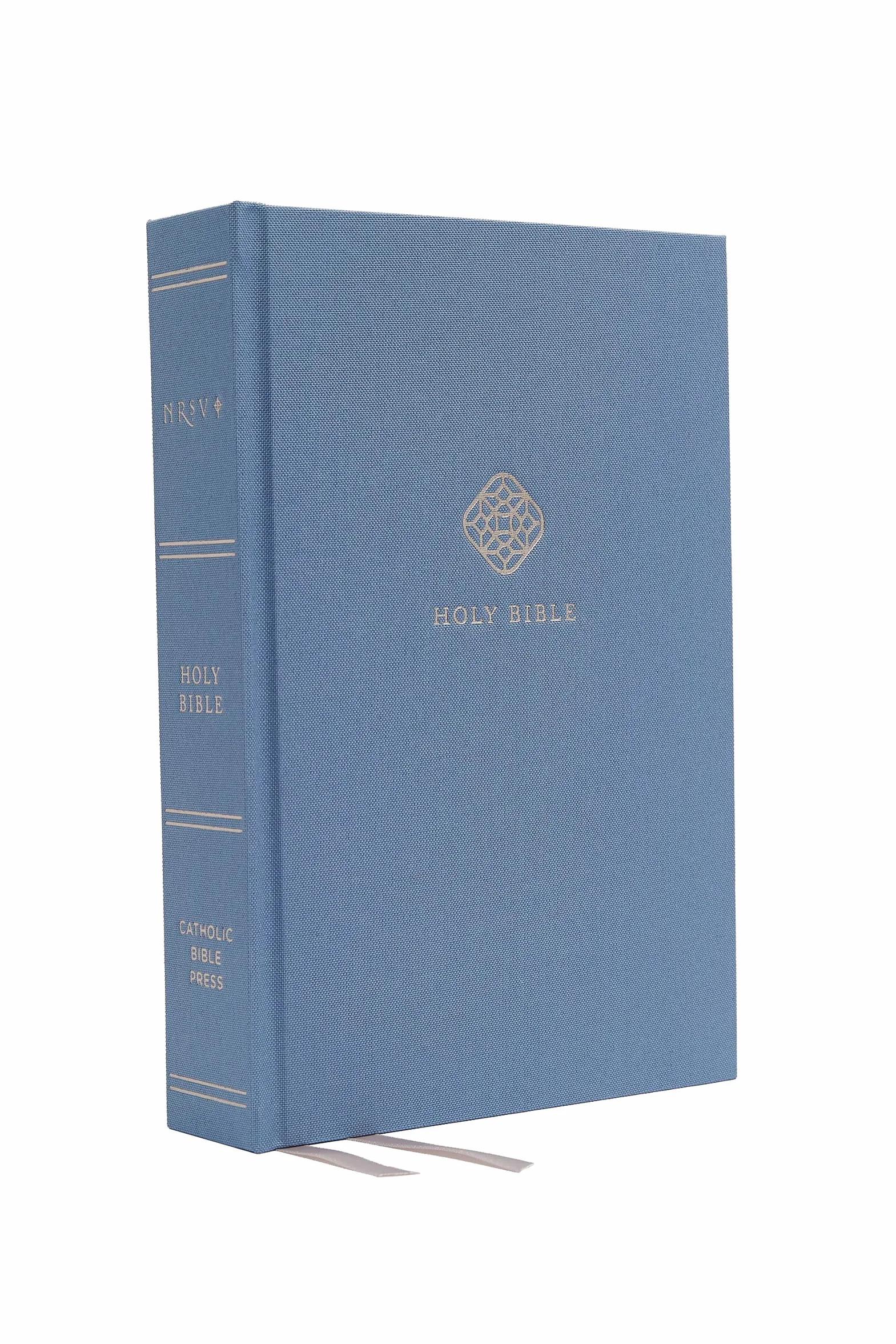 Nrsv, Catholic Bible, Journal Edition, Cloth Over Board, Blue, Comfort Print: Holy Bible