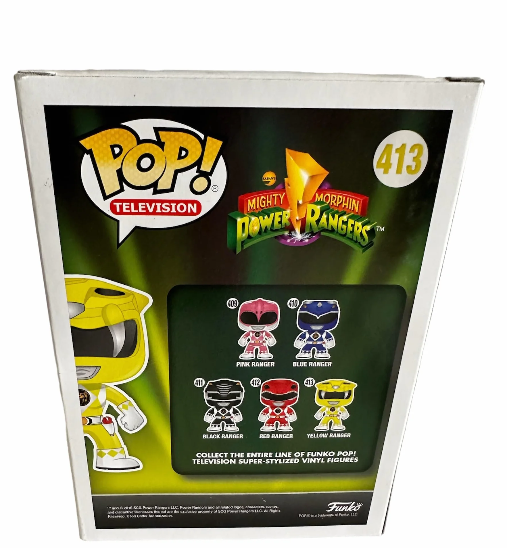 POP! Power Rangers Yellow Ranger Morphing Exclusive