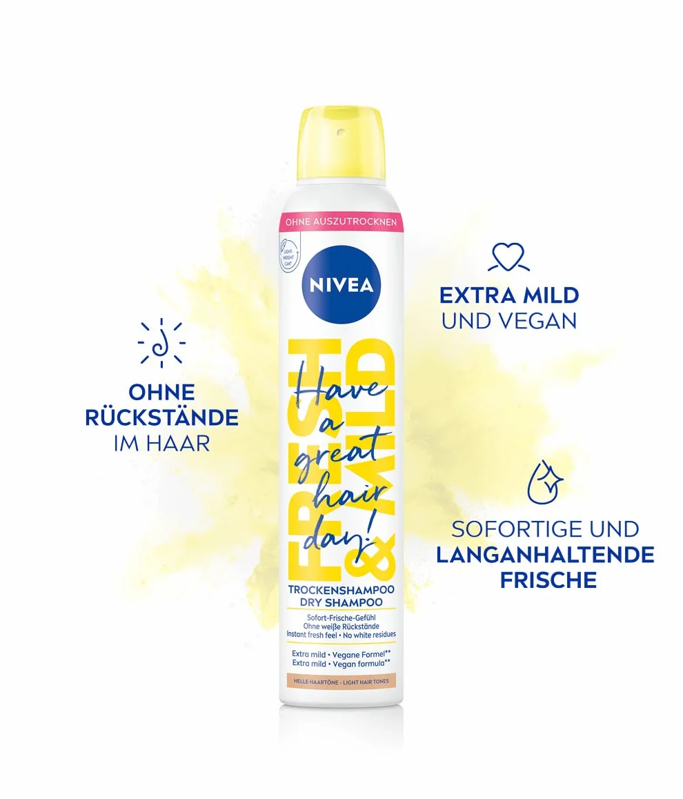 Nivea Suchy Szampon Fresh&Mild 200 ml