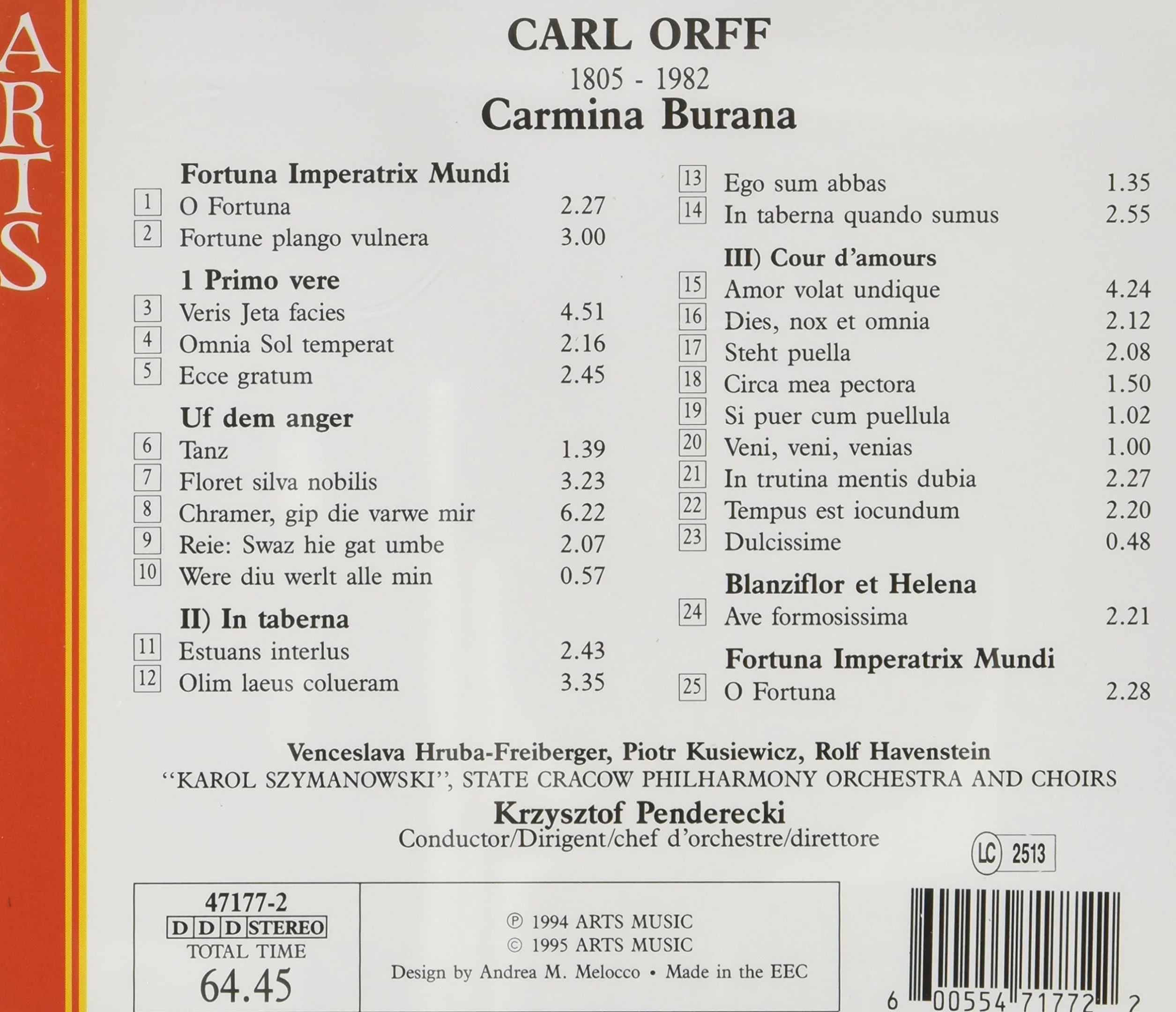 Carl Orff: Carmina Burana