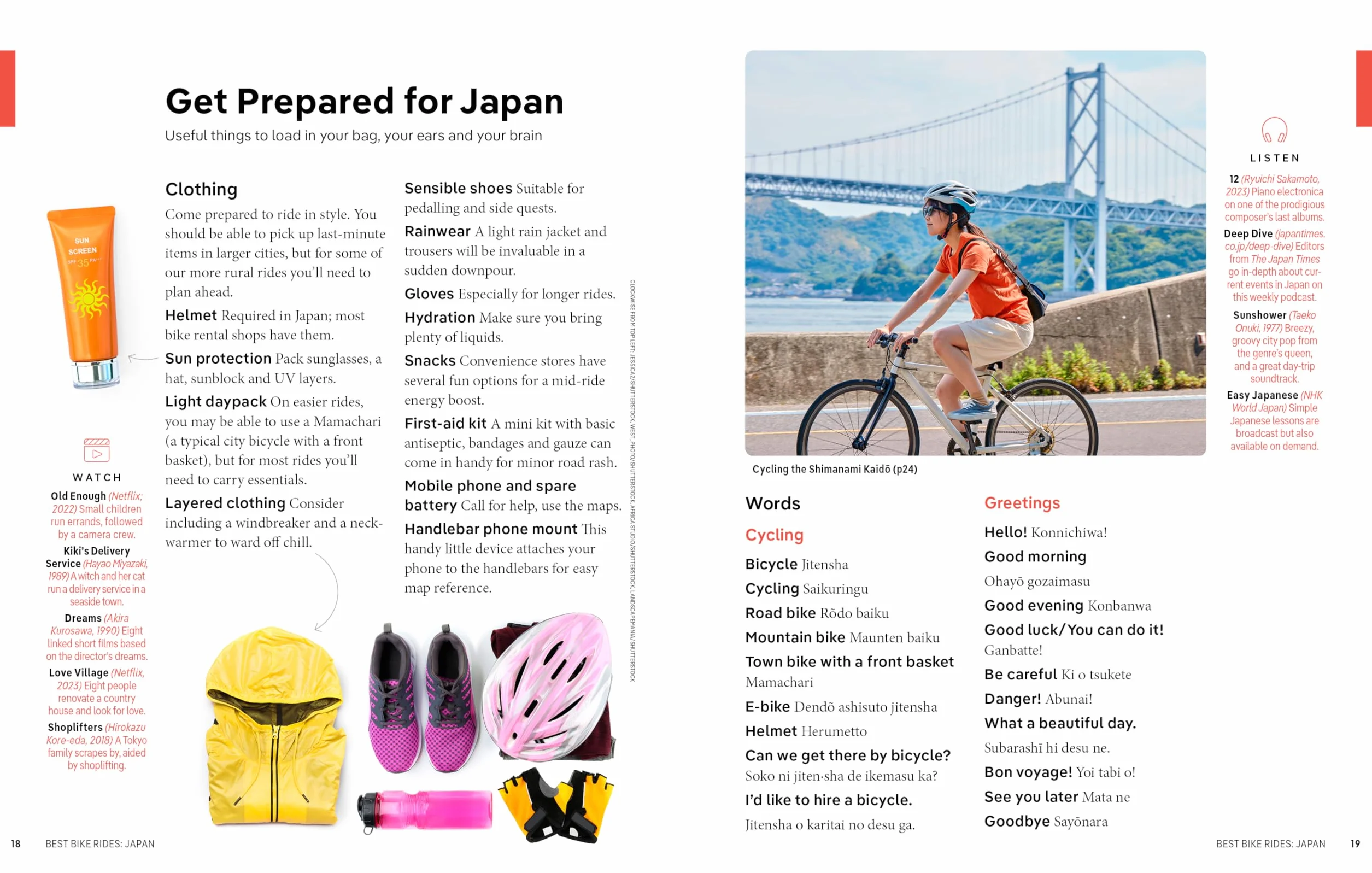 Best Bike Rides Japan 1ed -anglais-: 35 Day Trips on Two Wheels | Detailed Directions & Maps | Covers Around Tokyo, Kansai and Shikoku